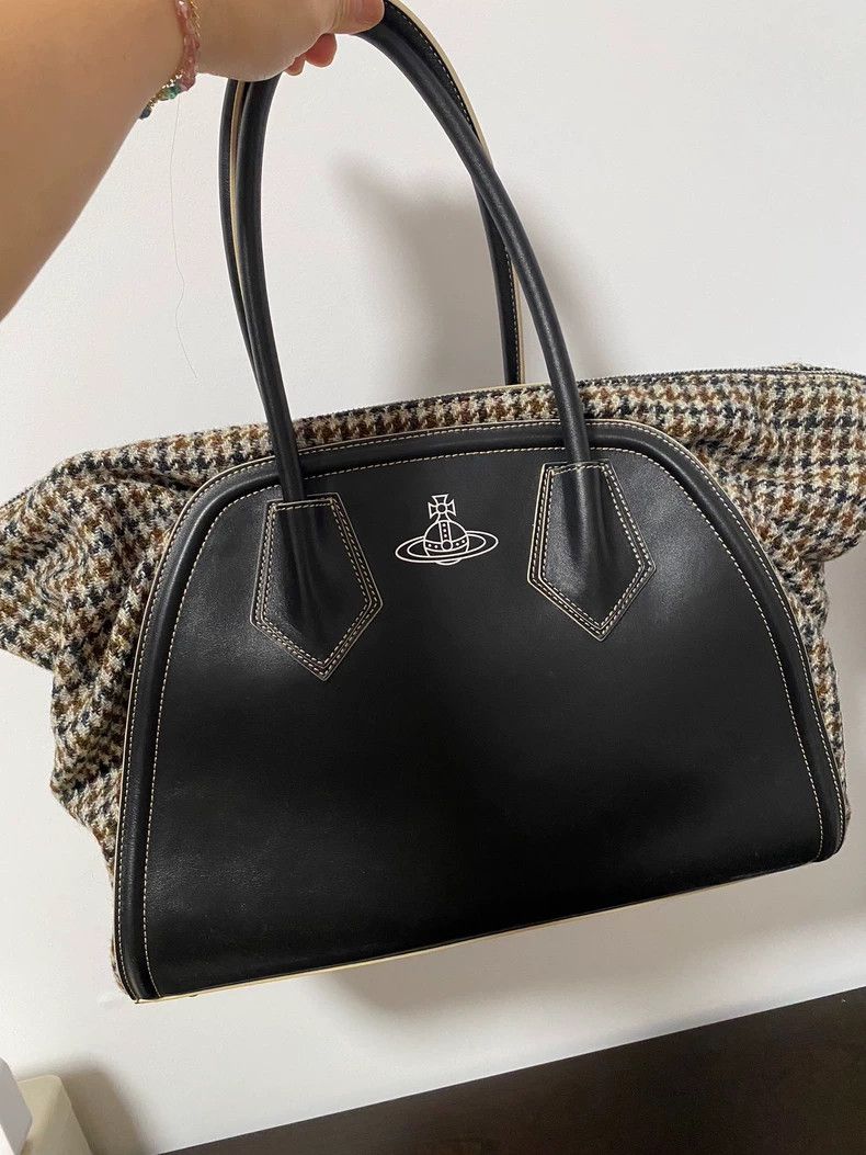 Vivienne Westwood Vivienne Westwood size os Fabric patchwork handbag Size ONE SIZE - 3 Thumbnail