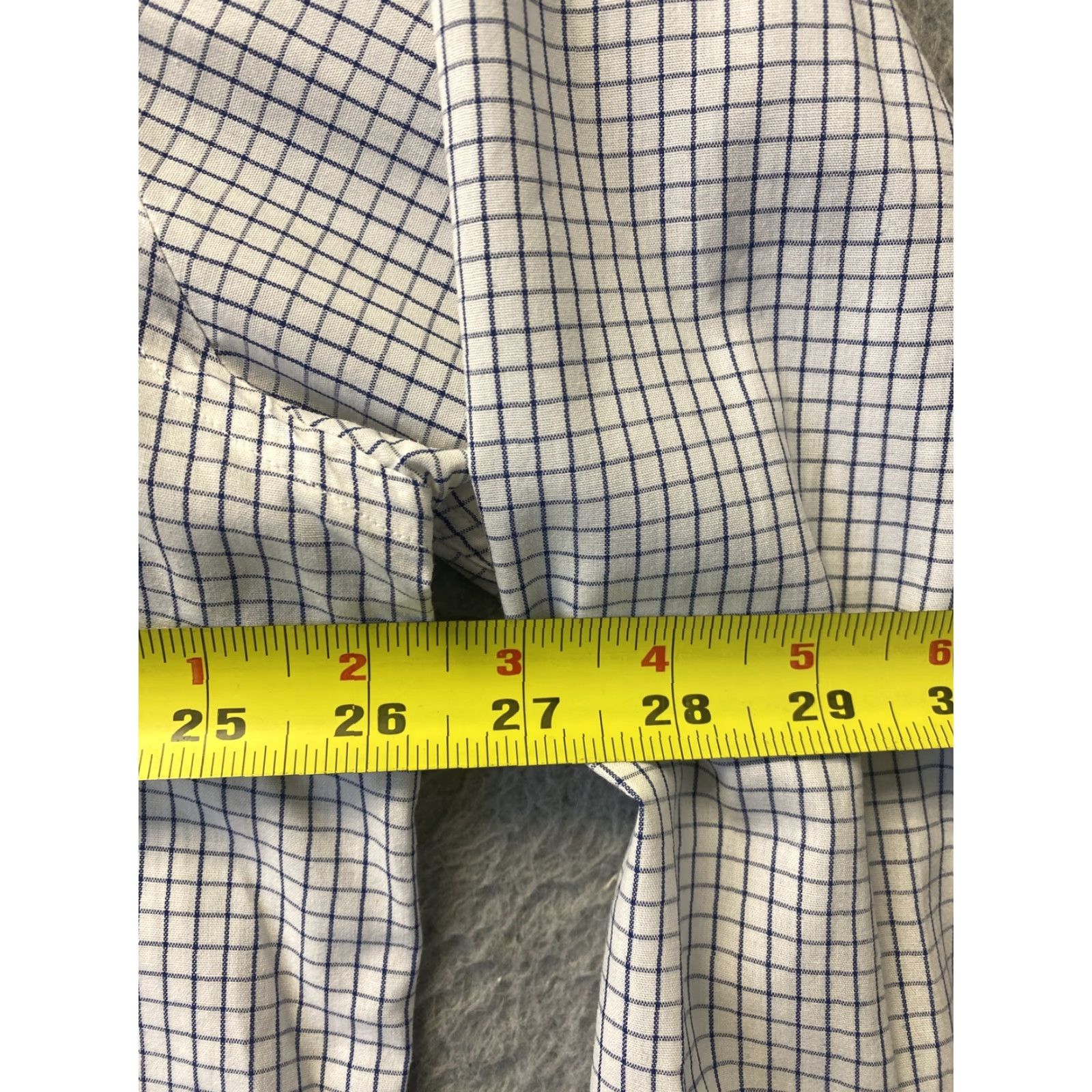 Nautica Nautica Men's Shirt Sz 17.5 Long Sleeve Button-Down Collared Business Casual All Seasons Blue White Size US XL / EU 56 / 4 - 6 Thumbnail