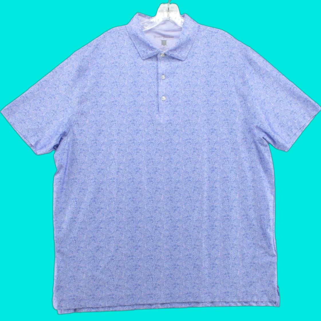 Vintage Hickey Freeman Polo Shirt Men's XL Purple Golf Office Casual Activewear Preppy Shirt Polo Mens Purple Golf Office Casual Preppy Size US XL / EU 56 / 4 - 1 Thumbnail