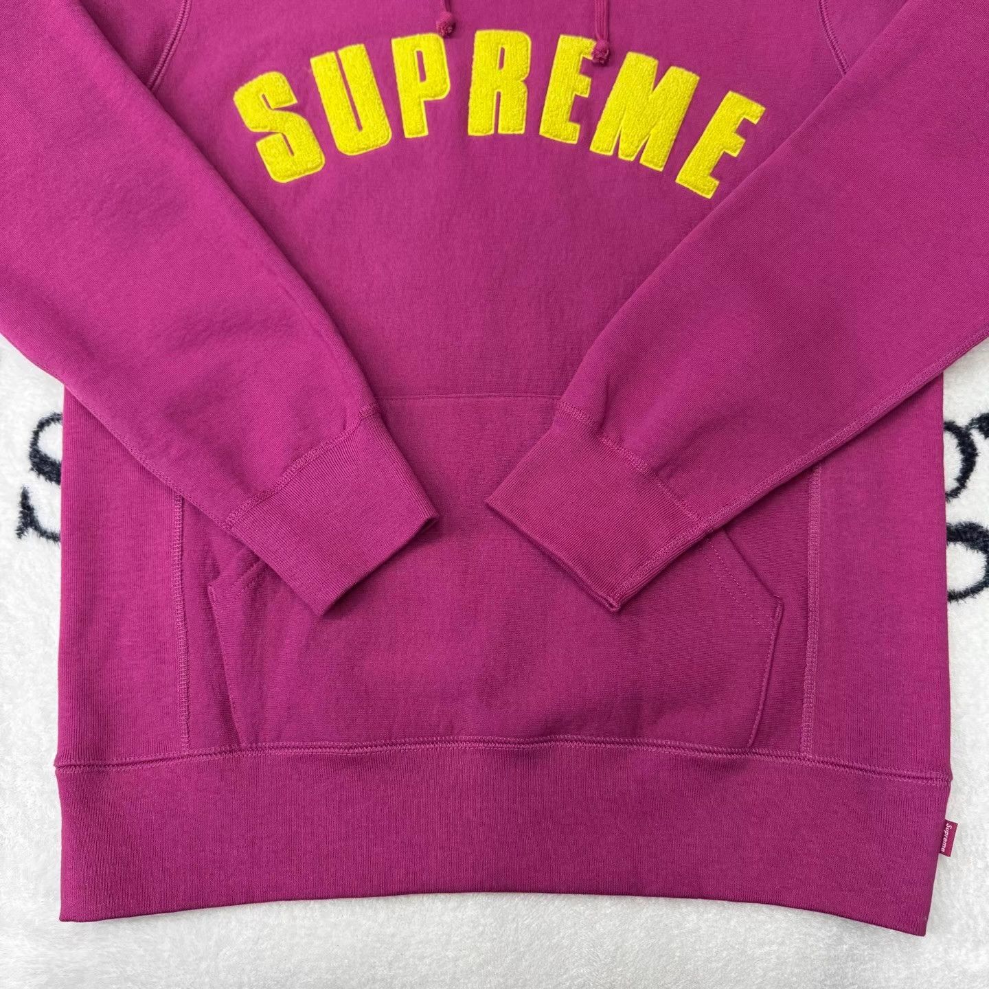 Supreme Supreme Magenta Pink Fleece Hoodie Q10 Size US L / EU 52-54 / 3 - 3 Thumbnail