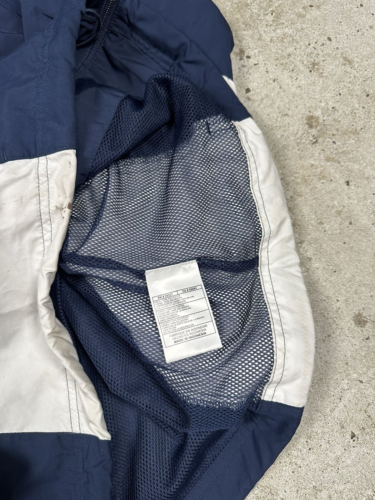 Nike × Vintage Vintage Y2K Nike Navy Track Jacket Swoosh Size US M / EU 48-50 / 2 - 9 Thumbnail
