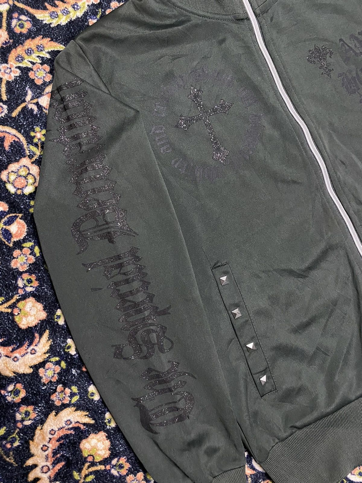 Le Grande Bleu (L.G.B.) Bullet Noise The Special Decoration Maria PunkStyle Tracktop Size US M / EU 48-50 / 2 - 3 Thumbnail
