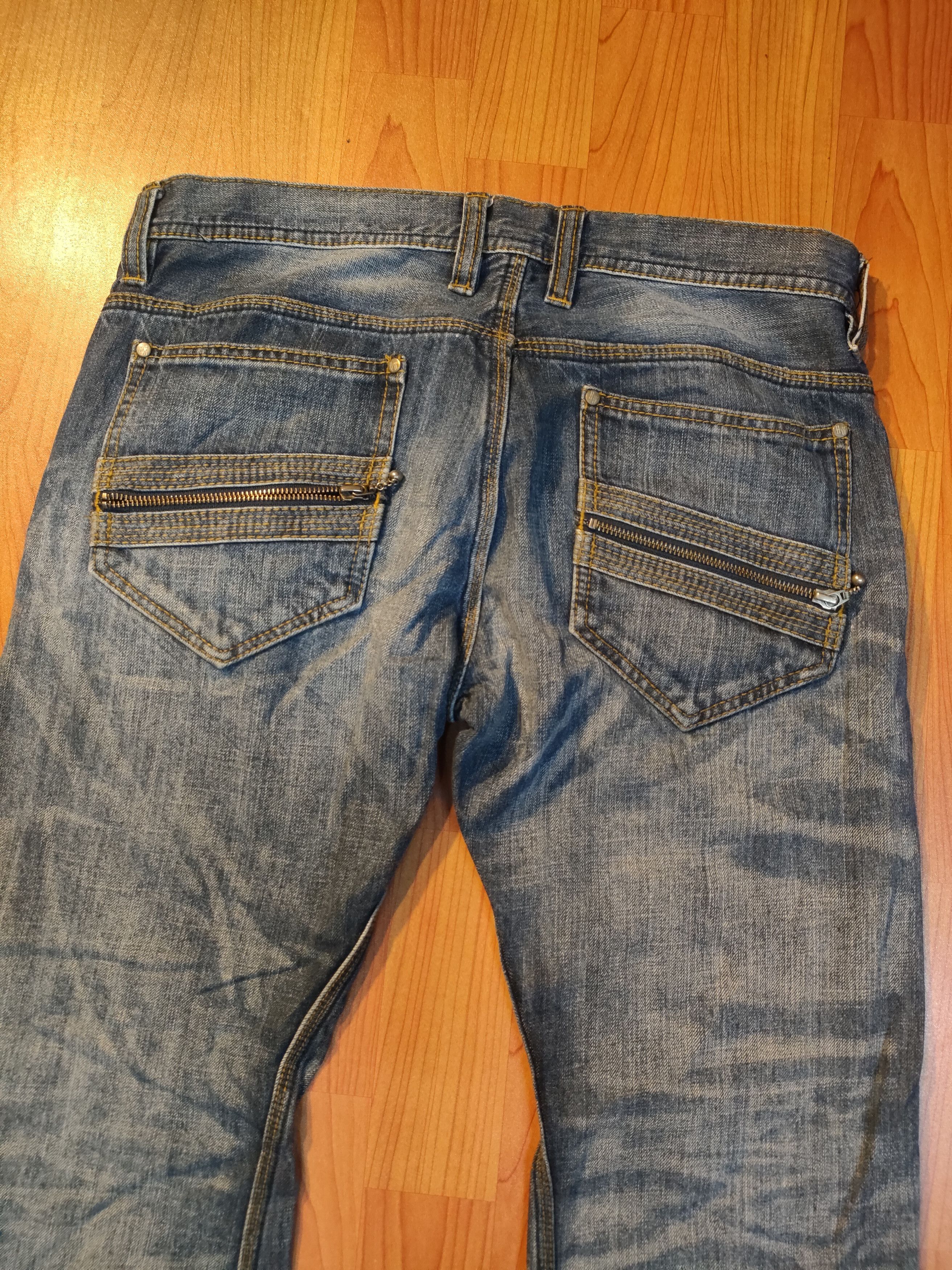 HIDEAWAYS HD Hideaway Distressed Designer Jeans Size US 34 / EU 50 - 4 Thumbnail