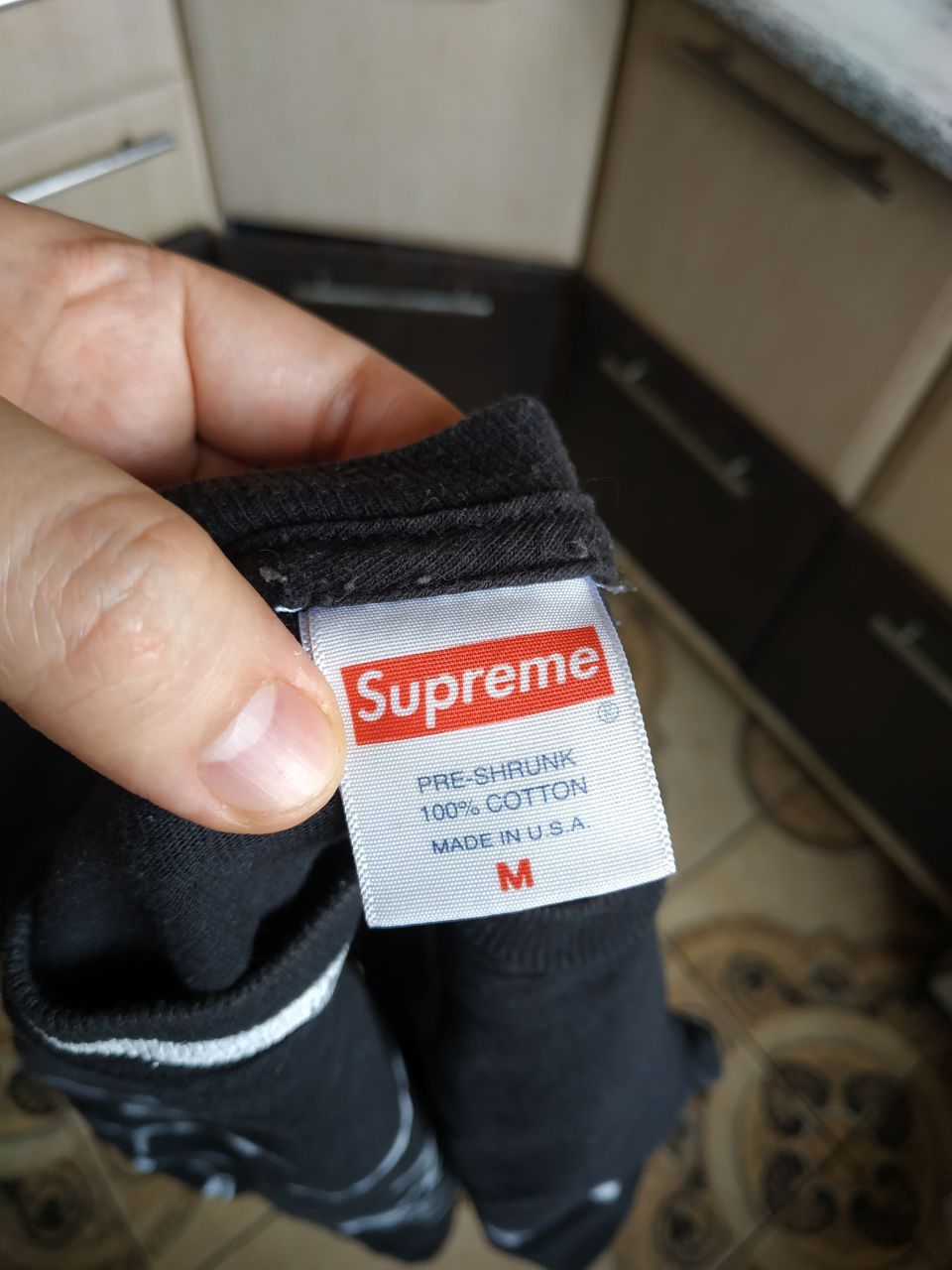 Supreme Supreme x The Smurfs Tee Black FW20 Size US M / EU 48-50 / 2 - 6 Thumbnail