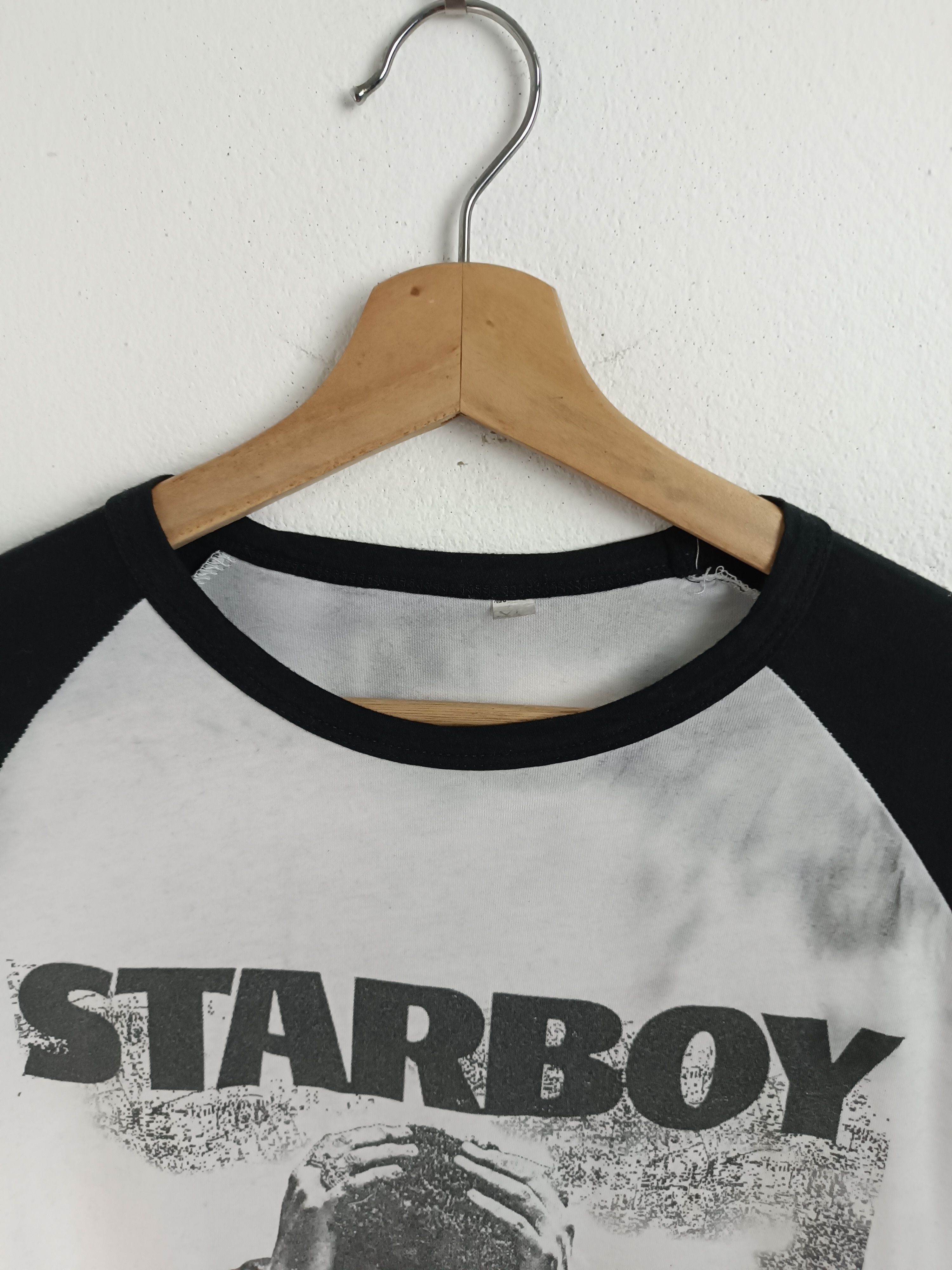 Rap Tees TRASHED THE WEEKND 3Q TEE RAP TEES HIP HOP SELENA BIEBER Size US XL / EU 56 / 4 - 9 Thumbnail
