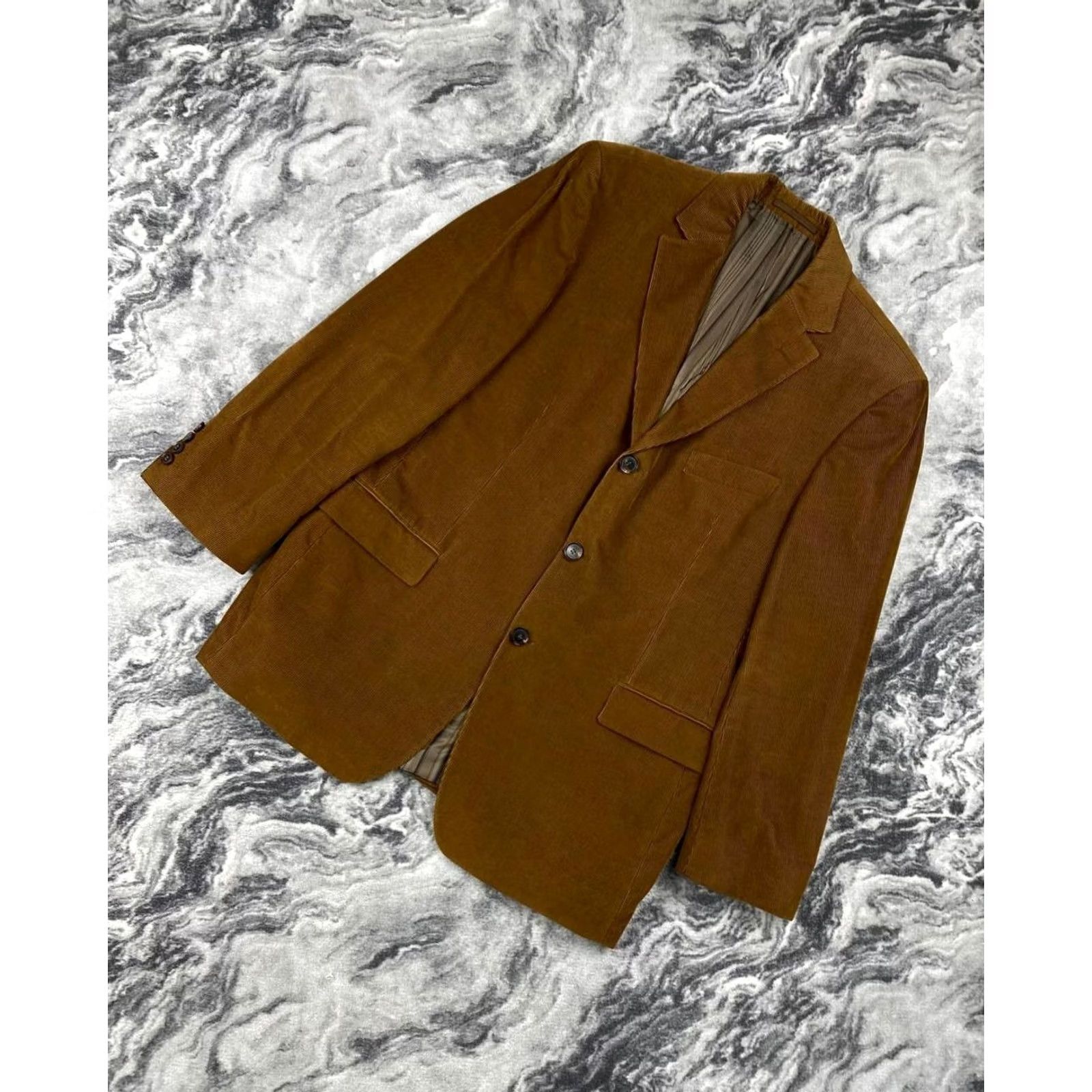 Hugo Boss VINTAGE HUGO BOSS Brown Blazer Pants 2 Piece Suit Men Size L Size 42R - 3 Thumbnail