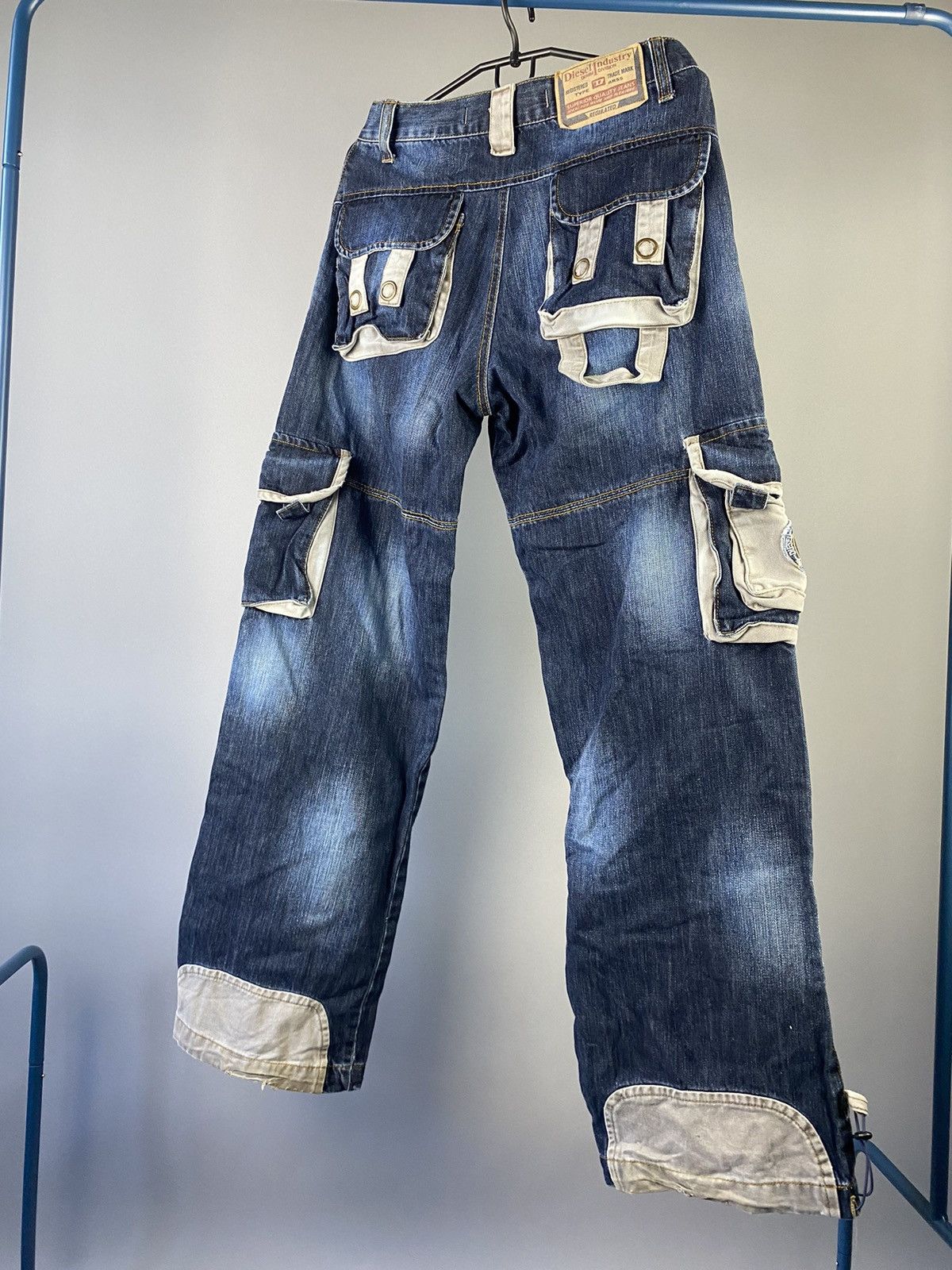 Diesel × Japanese Brand Vintage advantage Diesel cargo pants Size US 29 - 3 Thumbnail