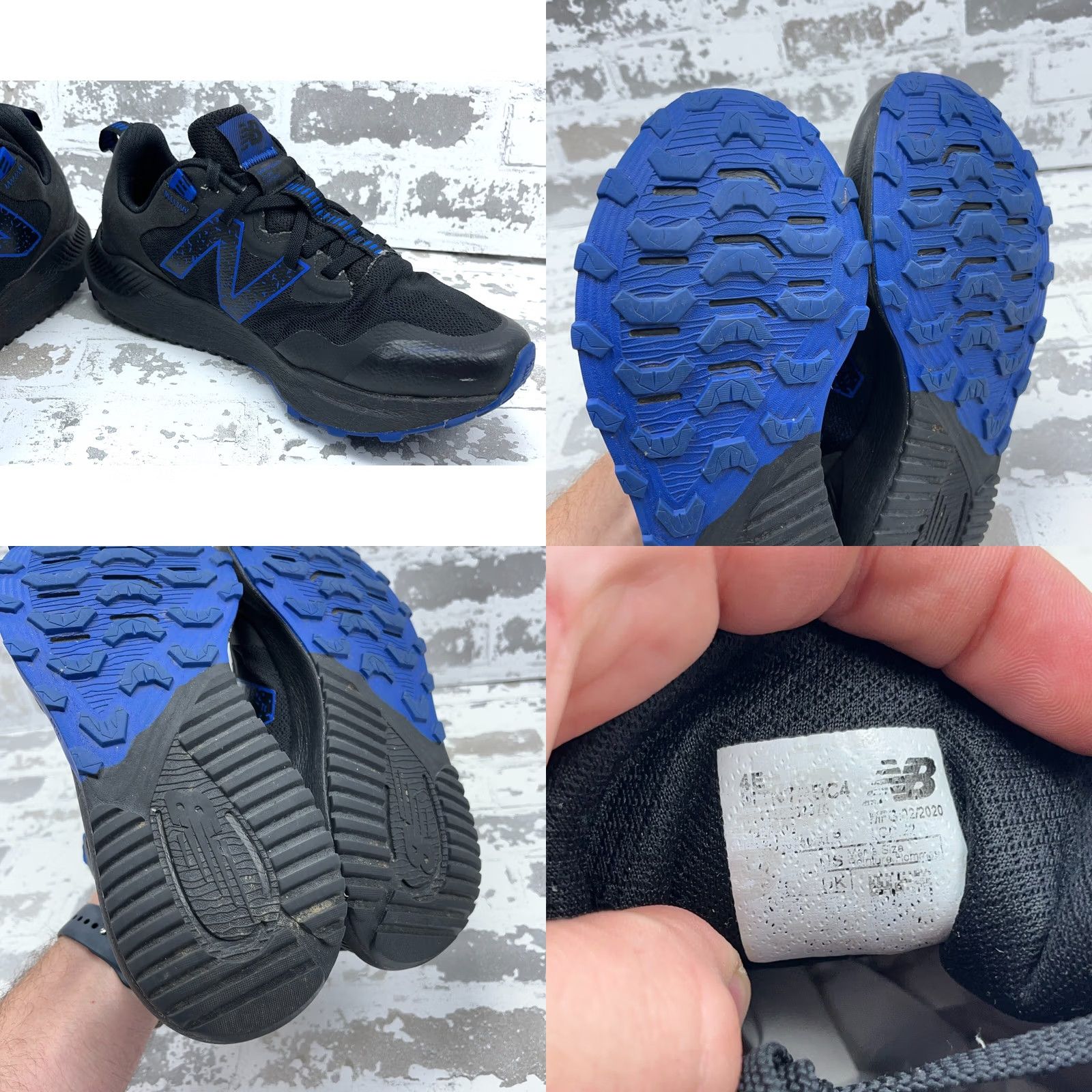 New Balance New Balance Nitrel v4 Running Men’s Comfort Cobalt Blue Black Sz9 4E MTNTRBC4 Size US 9 / EU 42 - 8 Thumbnail