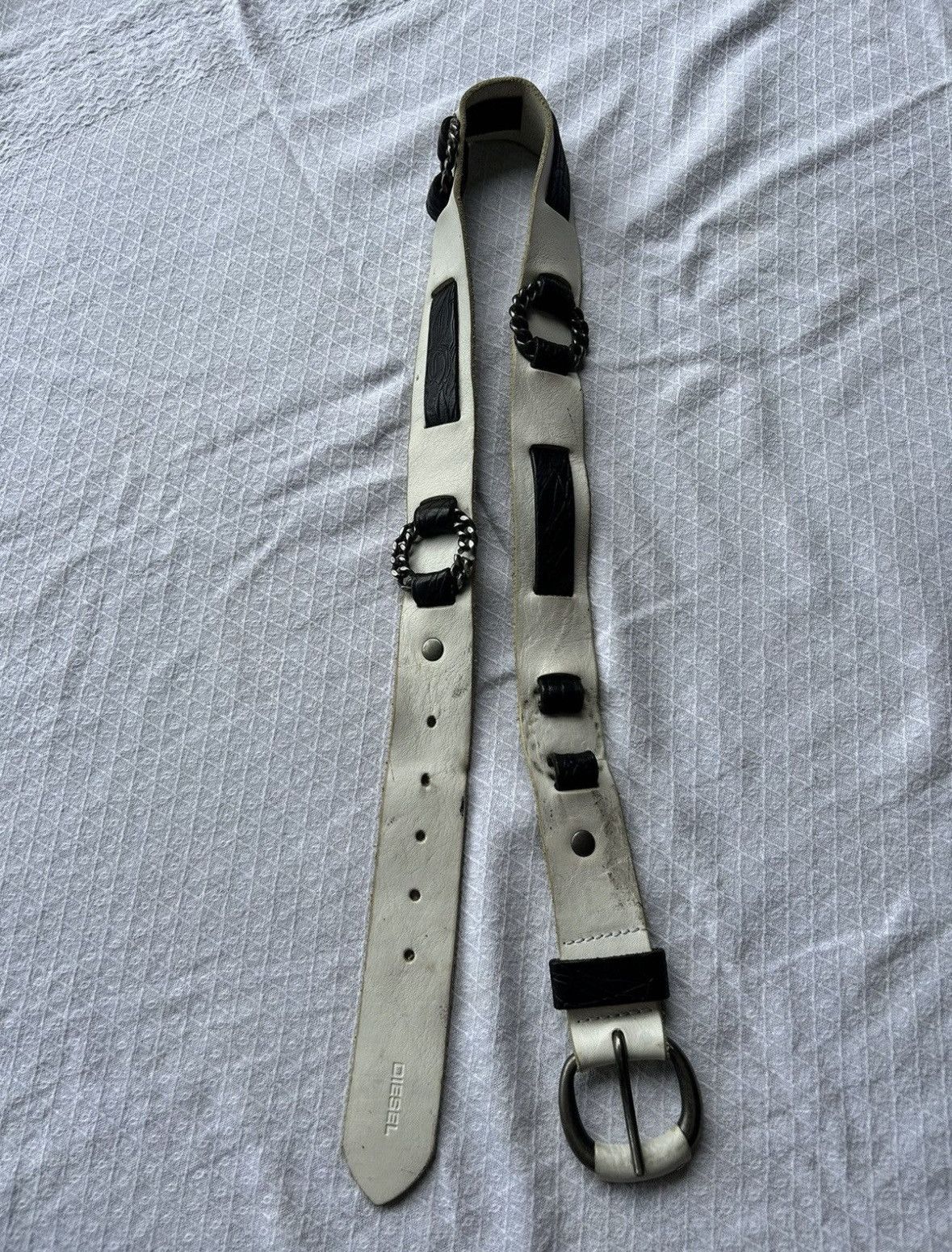 Diesel Diesel vintage leather belt italy Size ONE SIZE - 1 Thumbnail