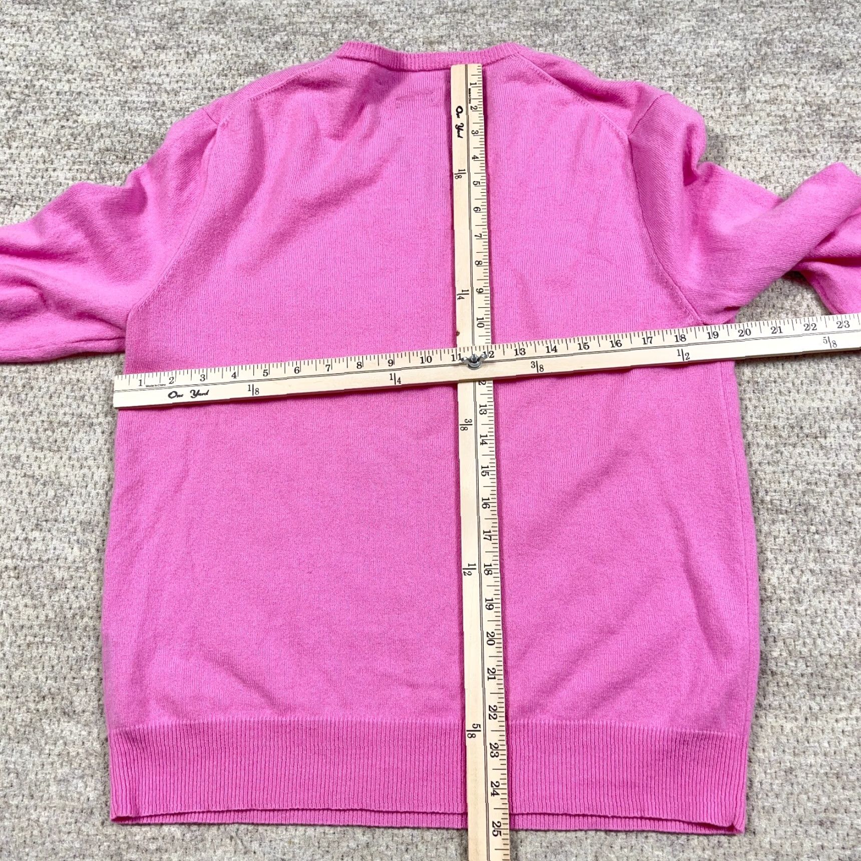 Polo Ralph Lauren Polo Ralph Lauren Sweater Women XL 100% Cashmere V Neck Pullover Thin Size XL / US 12-14 / IT 48-50 - 7 Thumbnail