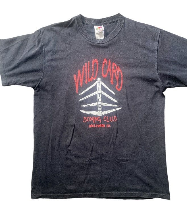 Fruit Of The Loom × Vintage Vintage Wild Card Boxing Shirt Size US M / EU 48-50 / 2 - 1 Thumbnail