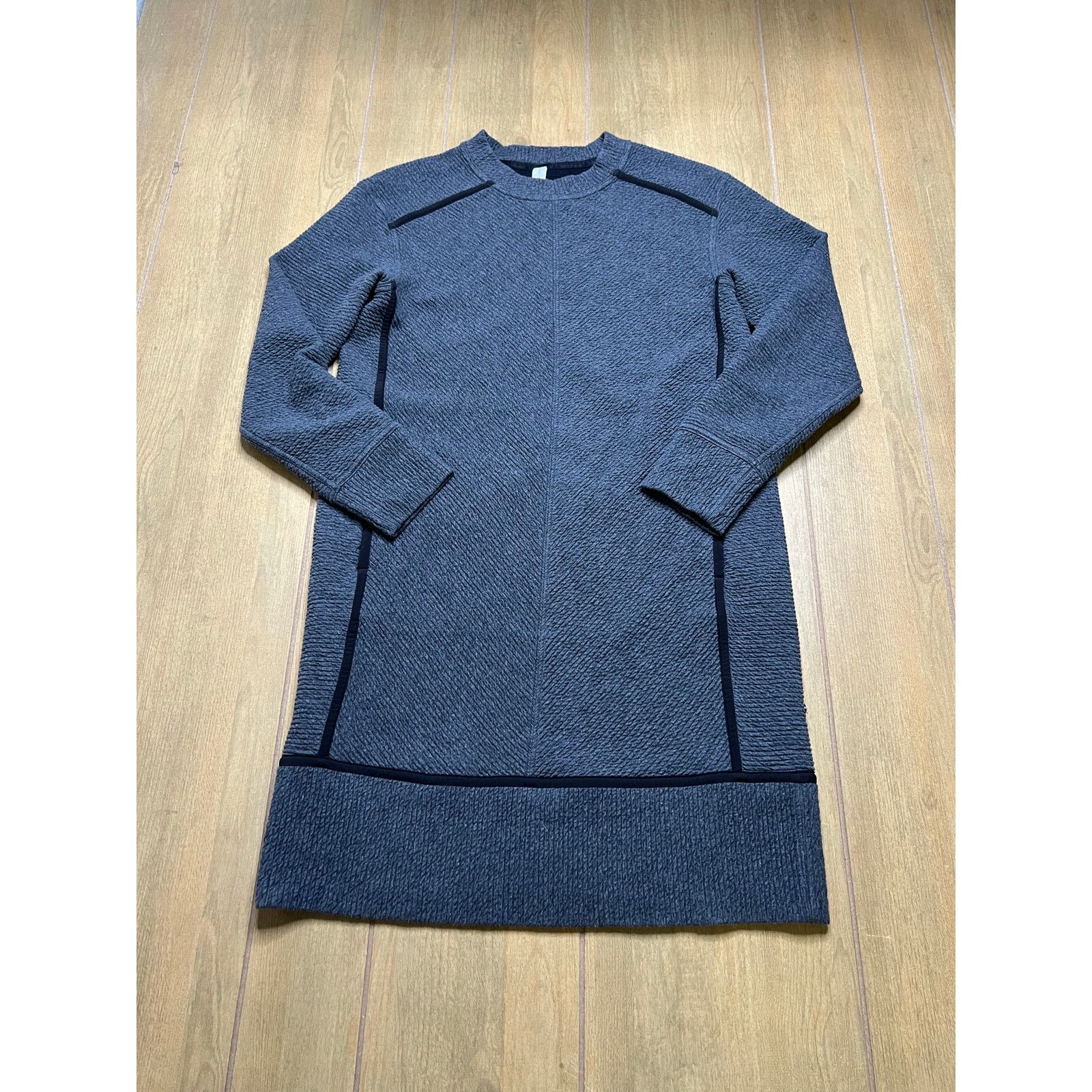 Lululemon Lululemon On Repeat Dress Heathered Core Dark Grey Women 6 Size M / US 6-8 / IT 42-44 - 3 Thumbnail
