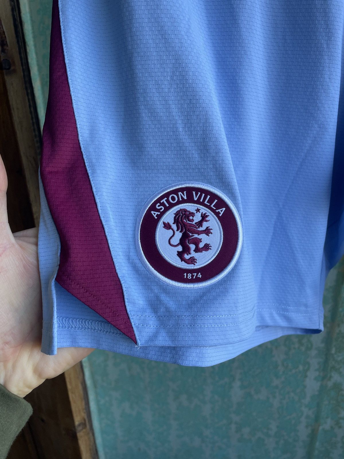 Castore NWT Aston Villa Castore 2023/24 Football Soccer Shorts Size US 34 / EU 50 - 2 Thumbnail