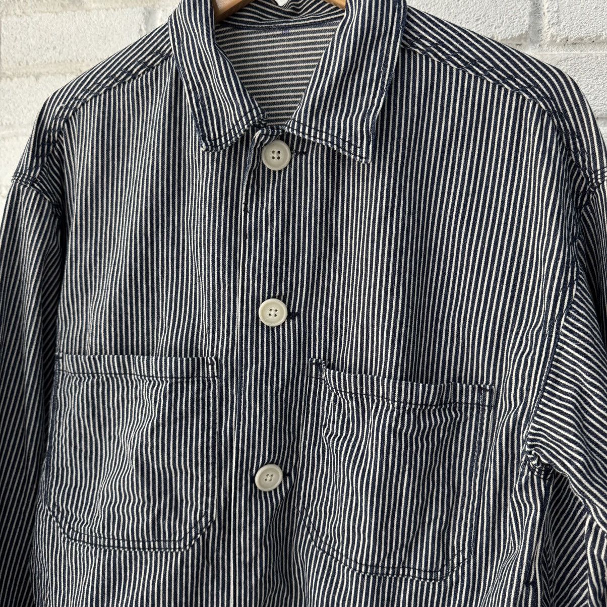 Japanese Brand × Vintage Hickory Stripes Jacket Size US S / EU 44-46 / 1 - 3 Thumbnail