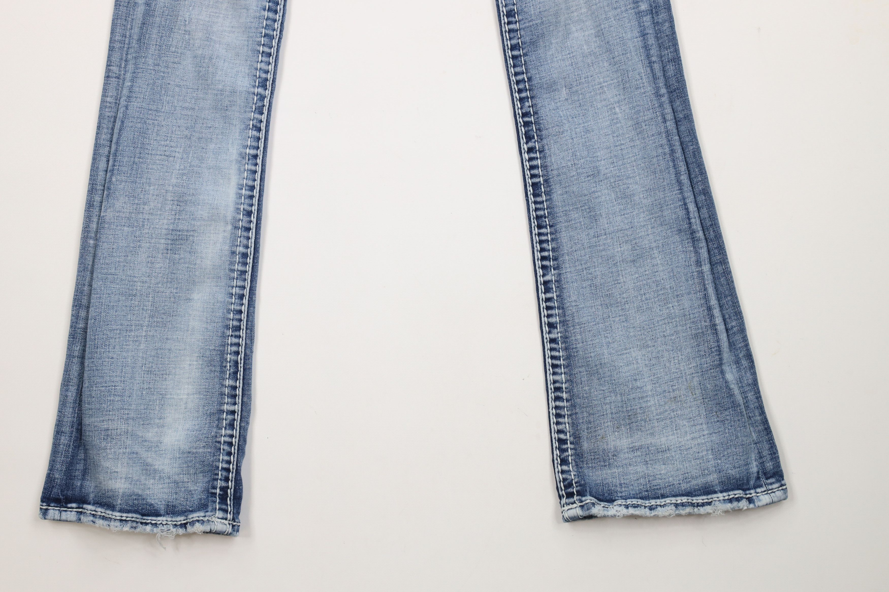 Rock Revival × Vintage Rock Revival Thick Stitch Sundee Mid Rise Boot Denim Jeans Size 26" / US 2 / IT 38 - 4 Thumbnail