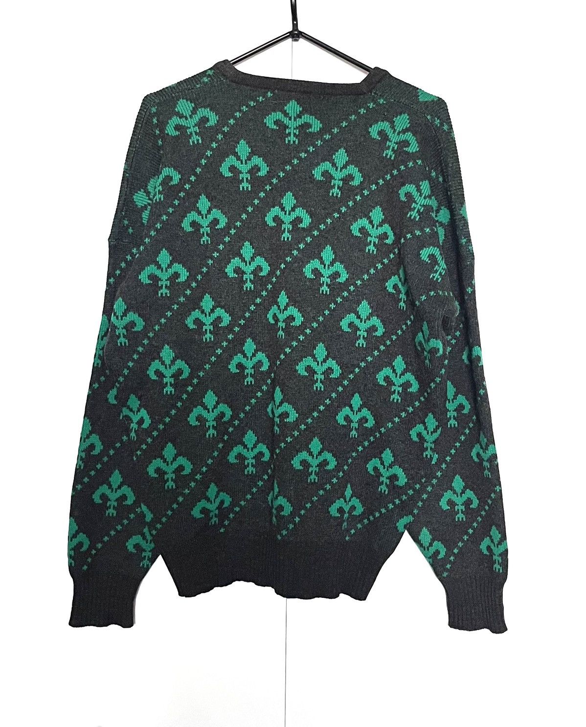 Hysteric Glamour × Vintage 🏴󠁧󠁢󠁥󠁮󠁧󠁿Vintage 90s Alan Paine Wool Sweater Size US L / EU 52-54 / 3 - 4 Thumbnail