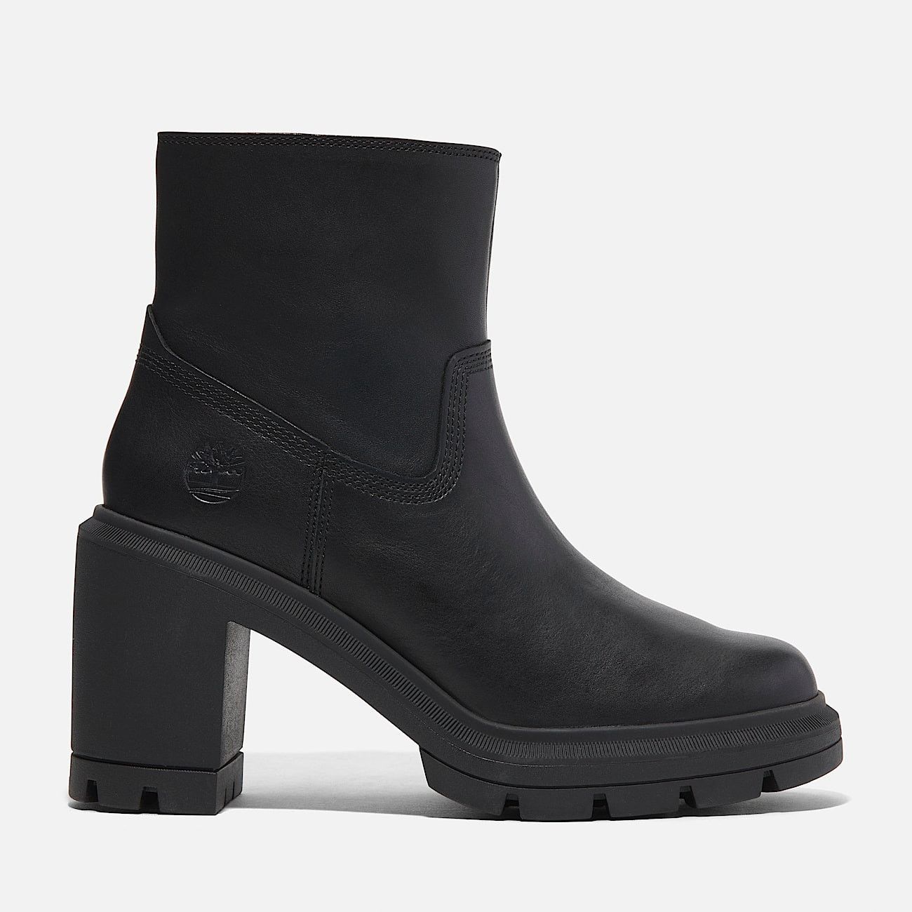 Timberland TIMBERLAND WOMEN'S 9 ALLINGTON HEIGHTS MID ZIP UP BOOT BLACK Size US 9 / IT 39 - 1 Thumbnail