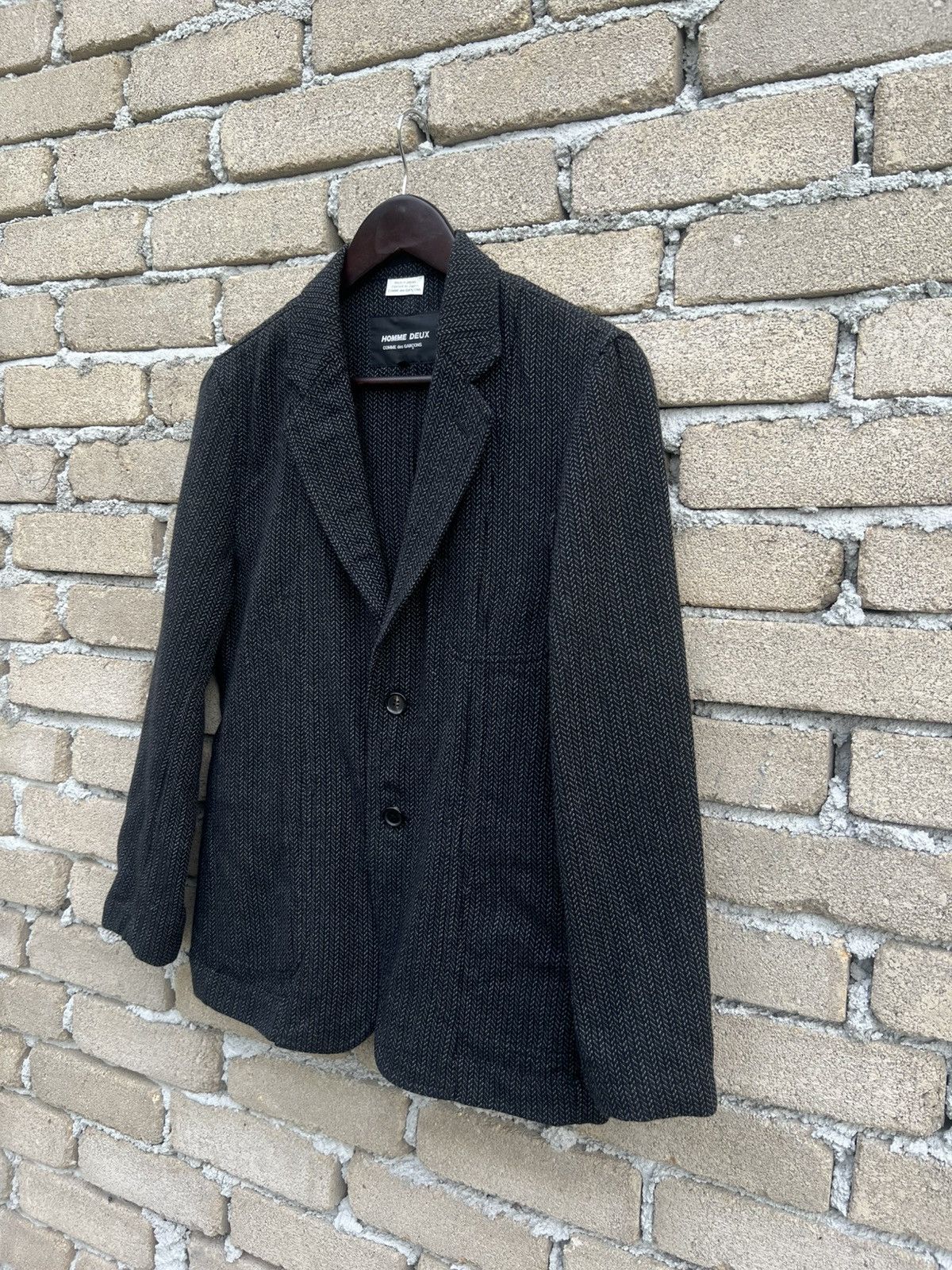 Comme des Garcons Homme Comme des Garcons Homme Deux Blazer Size US XS / EU 42 / 0 - 4 Thumbnail