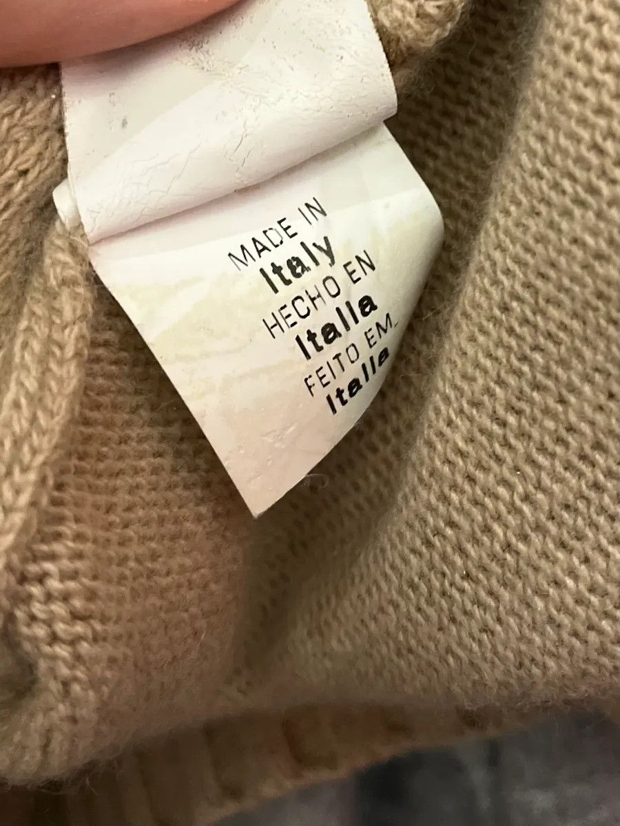 Moschino Moschino Beige Crosses Turtleneck Sweater Size US S / EU 44-46 / 1 - 11 Thumbnail