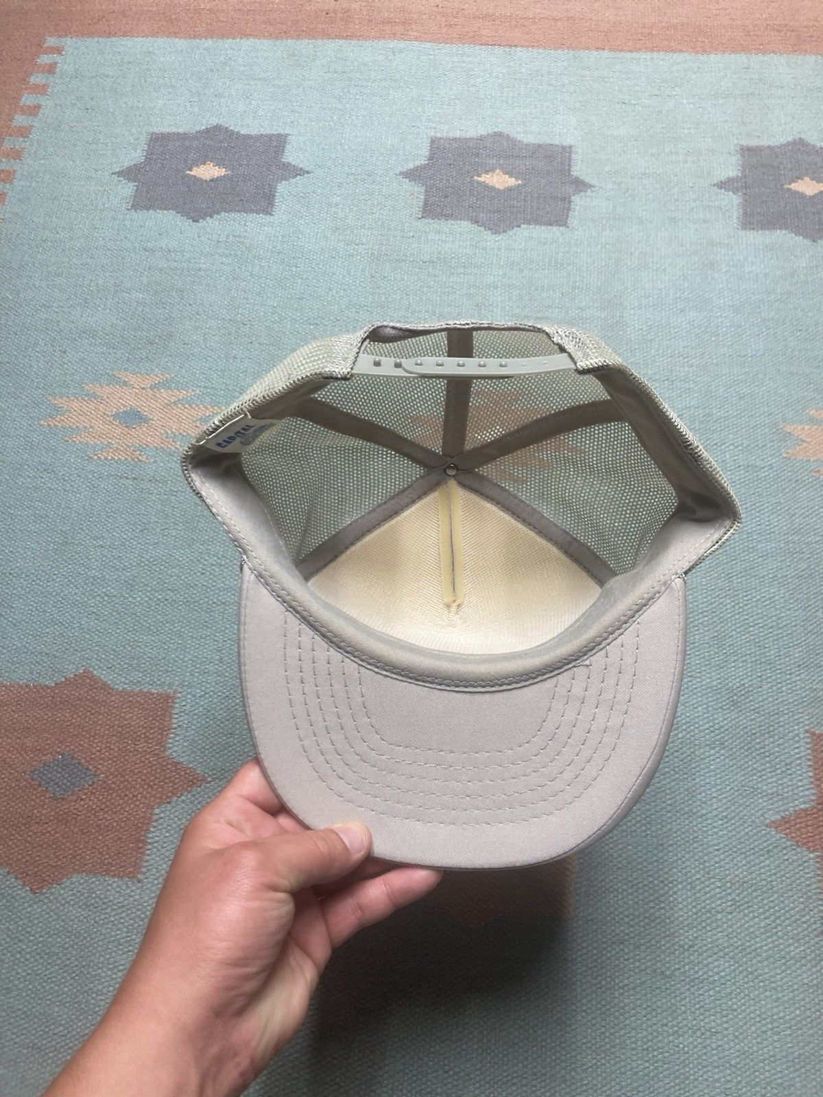 Vintage trucker hat Big L lumberland Michigan gray lumber SnapBack Size ONE SIZE - 5 Thumbnail