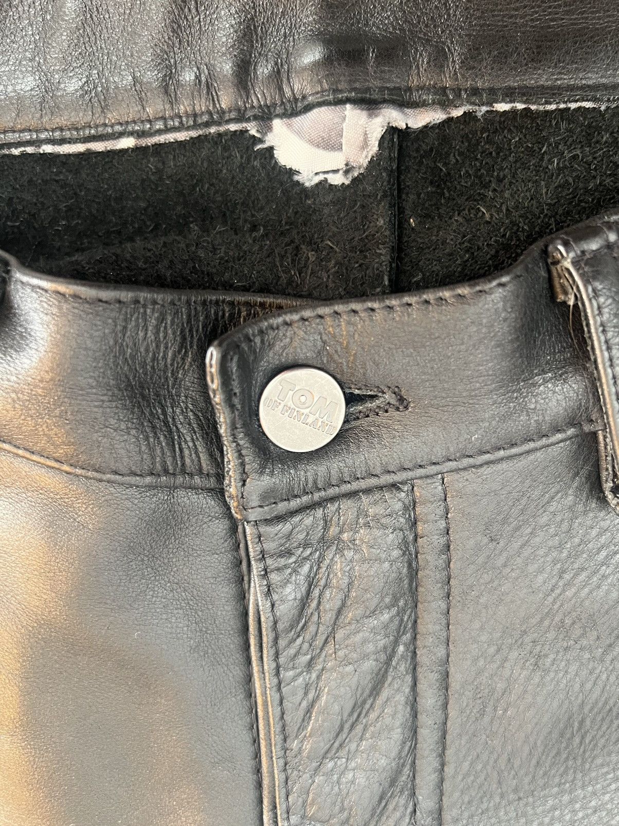 Vintage Vintage Tom of Finland Leather Pant Size US 31 - 2 Thumbnail
