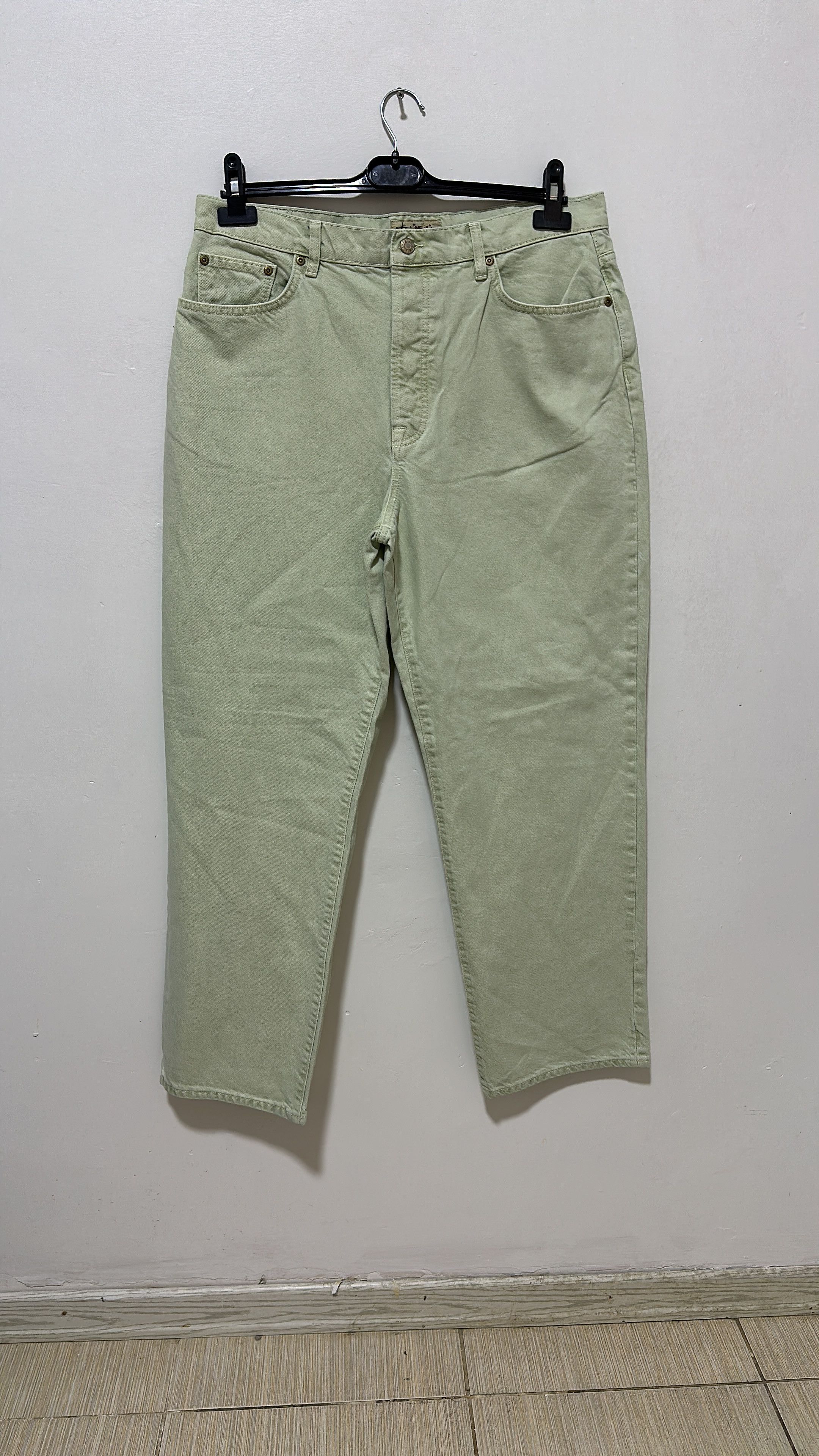 Stussy × Vintage Stüssy Big Ol Jean Cream Size 34 Size US 34 / EU 50 - 2 Thumbnail