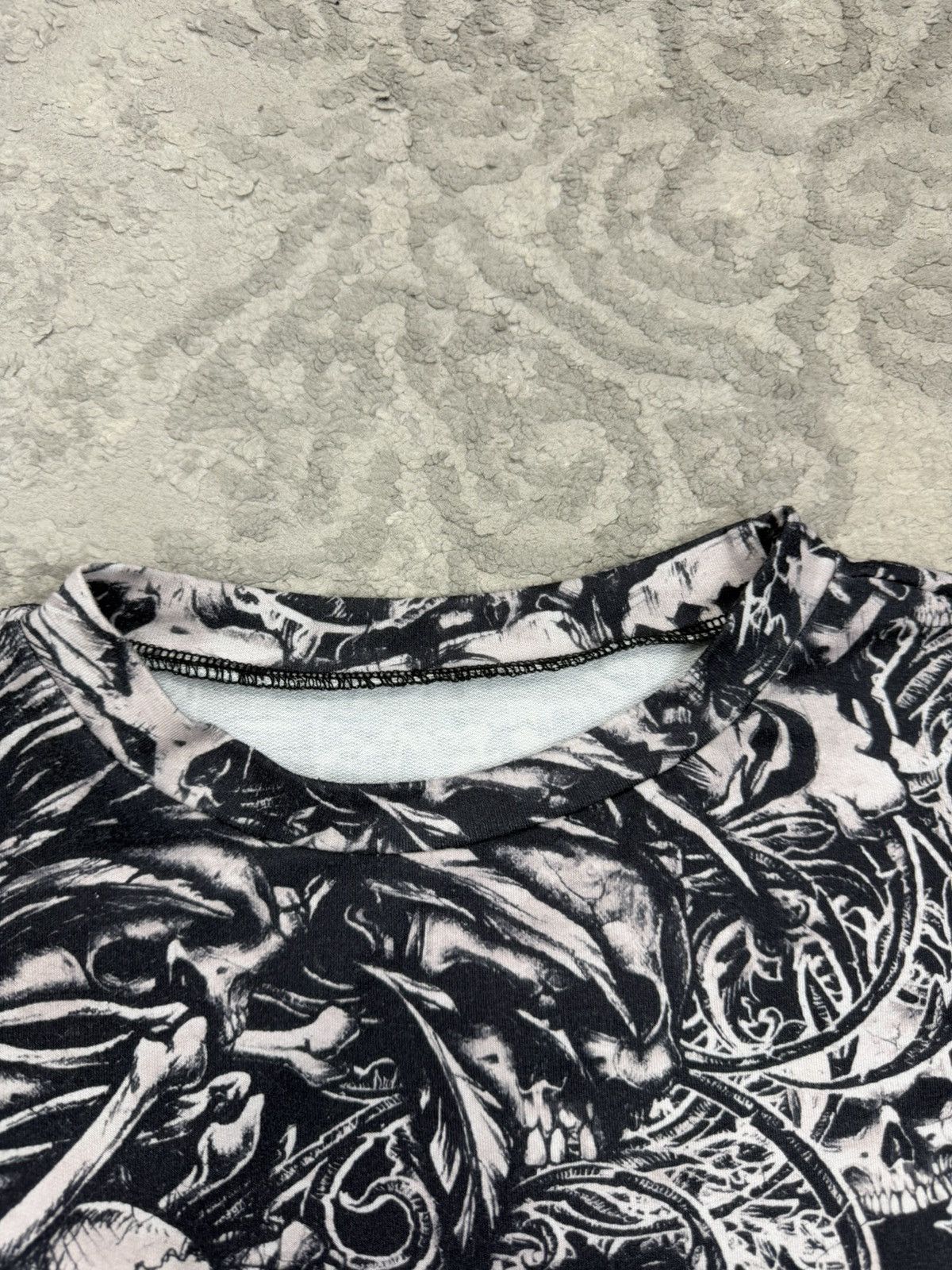 Other Affliction Skull Vintage Pattern Longsleeve Size US M / EU 48-50 / 2 - 3 Thumbnail