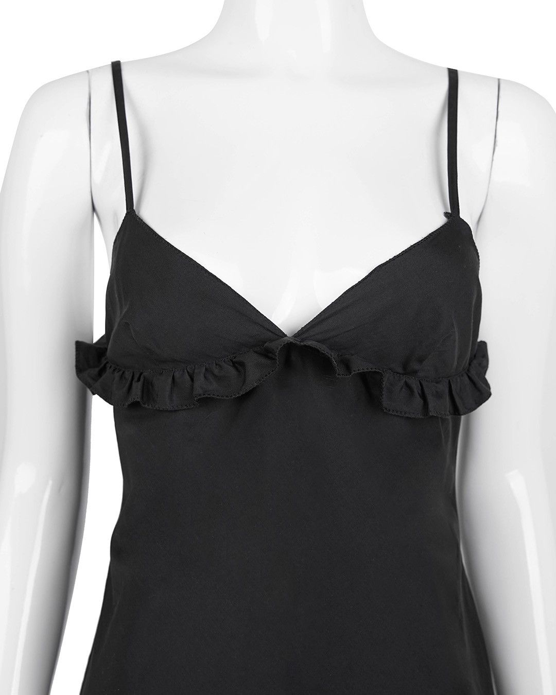 Miu Miu Miu Miu S/S1999 Ruffle Bust Dress Size M / US 6-8 / IT 42-44 - 3 Thumbnail