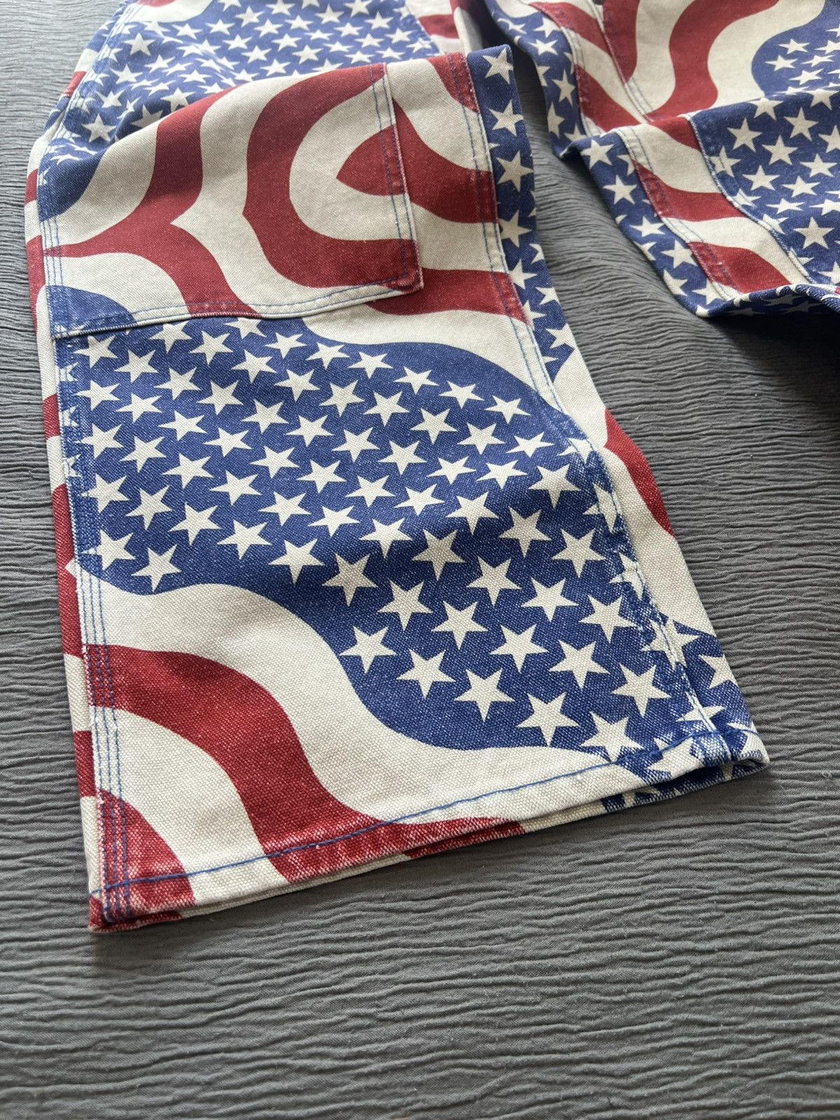 Supreme Supreme Flag Double Knee Painter Pant Size 32 Size US 32 / EU 48 - 3 Thumbnail