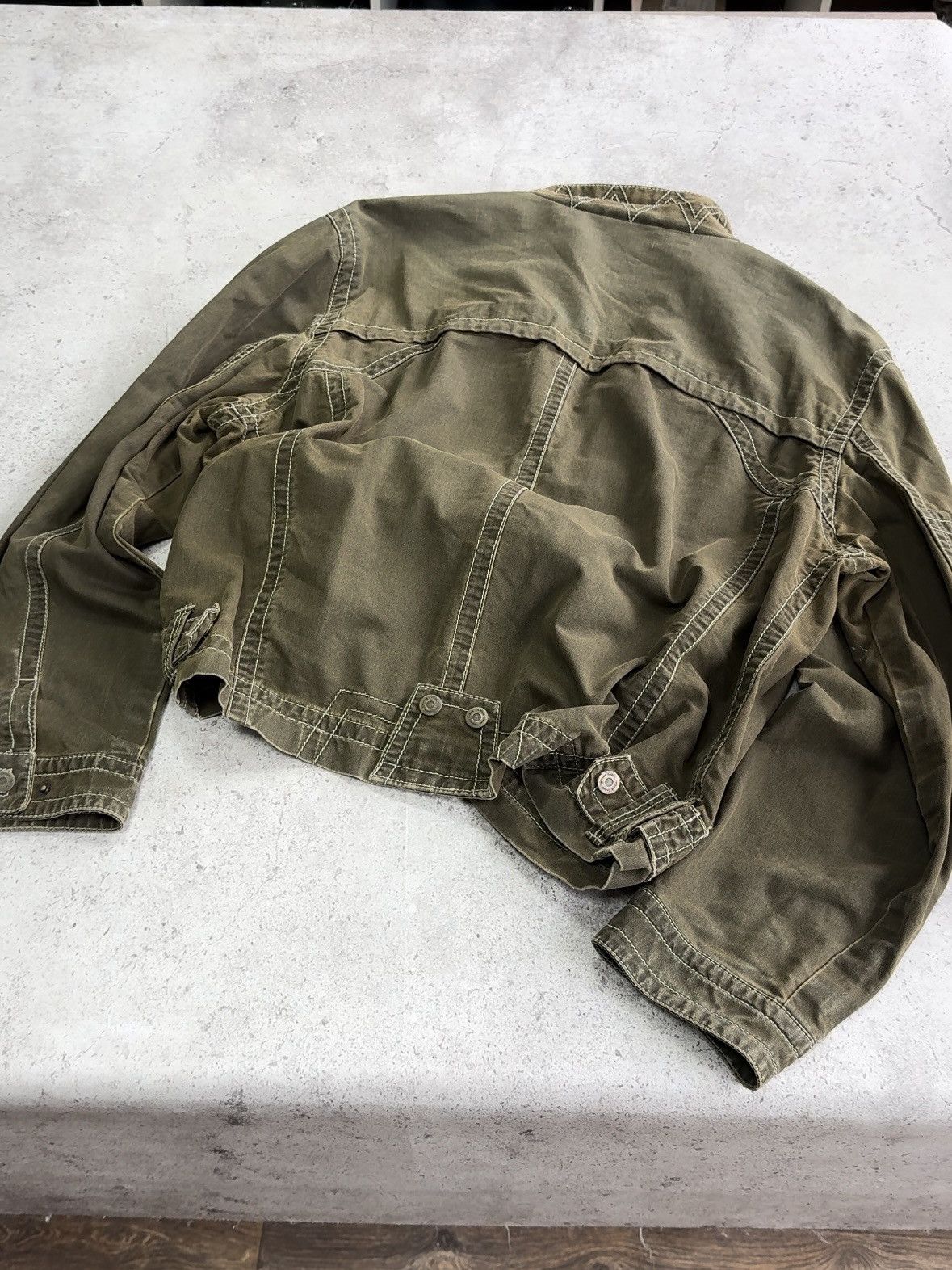 Junya Watanabe Vintage Faded Multi-pocket Cargo Junya Watanabe Style Jacket Size US L / EU 52-54 / 3 - 2 Thumbnail