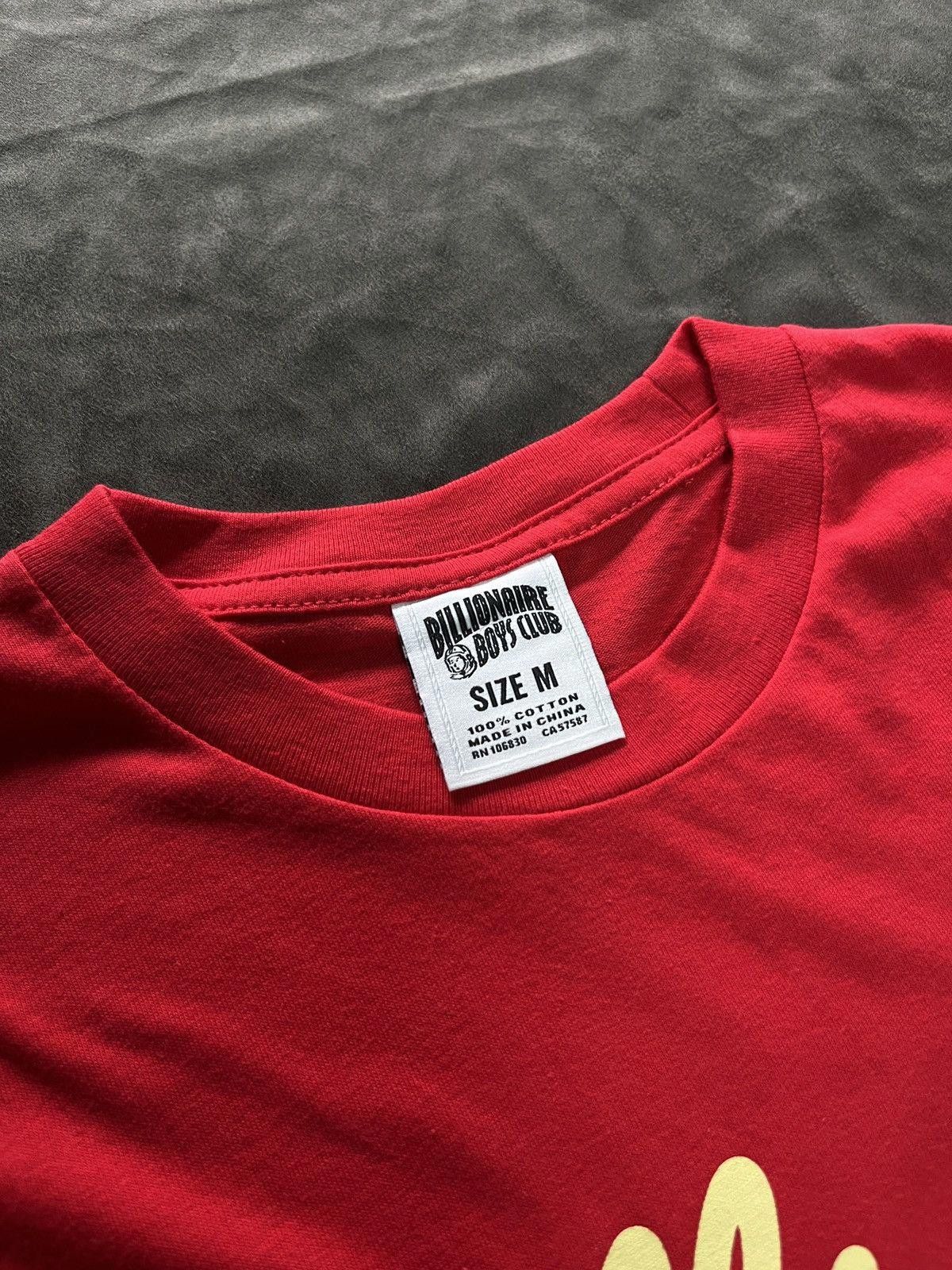 Billionaire Boys Club Rare Billionaire Boys Club BBC Flip Script T-Shirt Red M Size US M / EU 48-50 / 2 - 3 Thumbnail