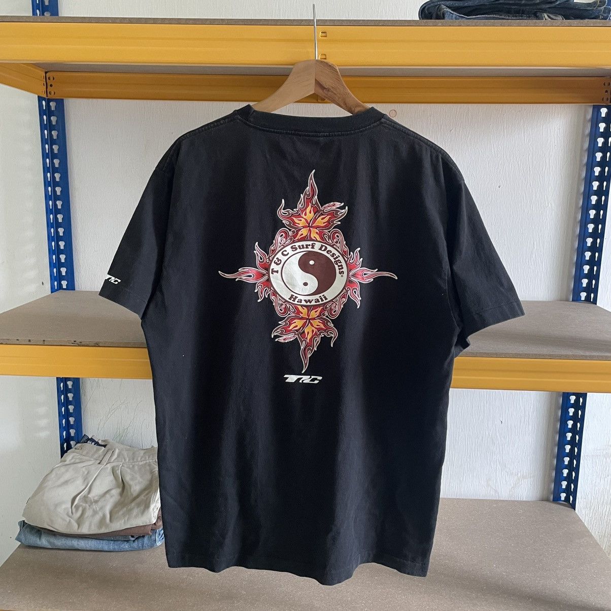 Vintage Vintage T&C Surf hawaiian performance surf wear tee 🍒 Size US L / EU 52-54 / 3 - 1 Thumbnail