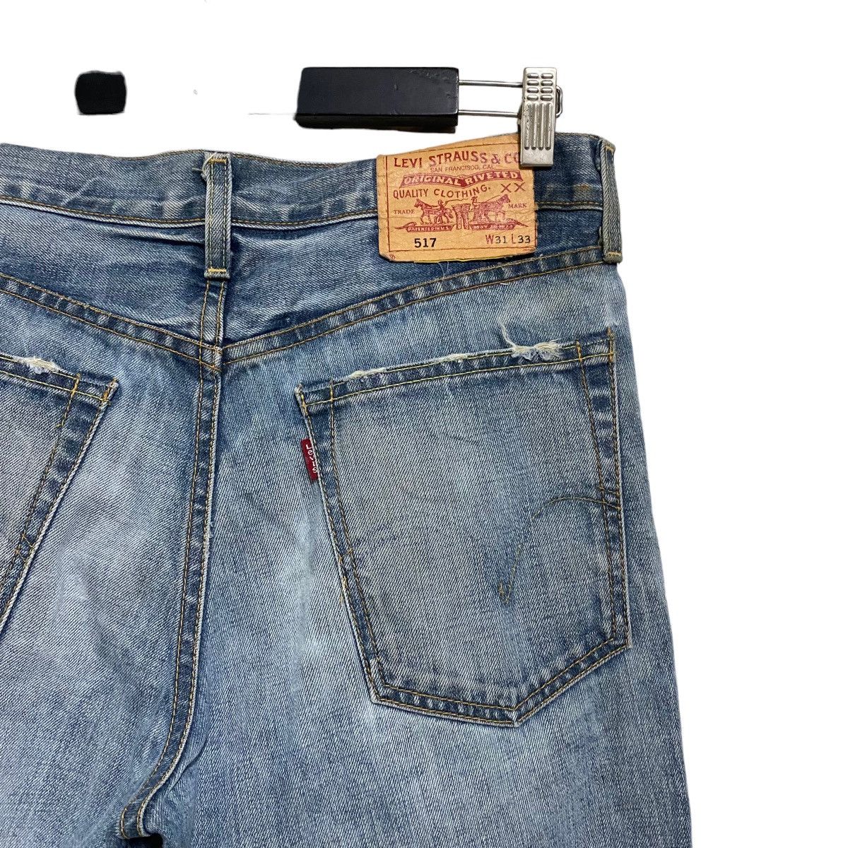 Levi's Vintage Levis 517 Flare Jeans Made in Japan Size US 31 - 11 Thumbnail