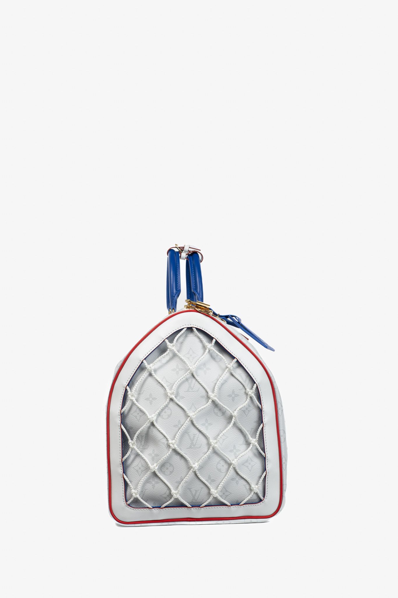 Louis Vuitton × NBA Louis Vuitton Keepall 55 Bandouliere Basketball Monogram Bag Size ONE SIZE - 3 Thumbnail