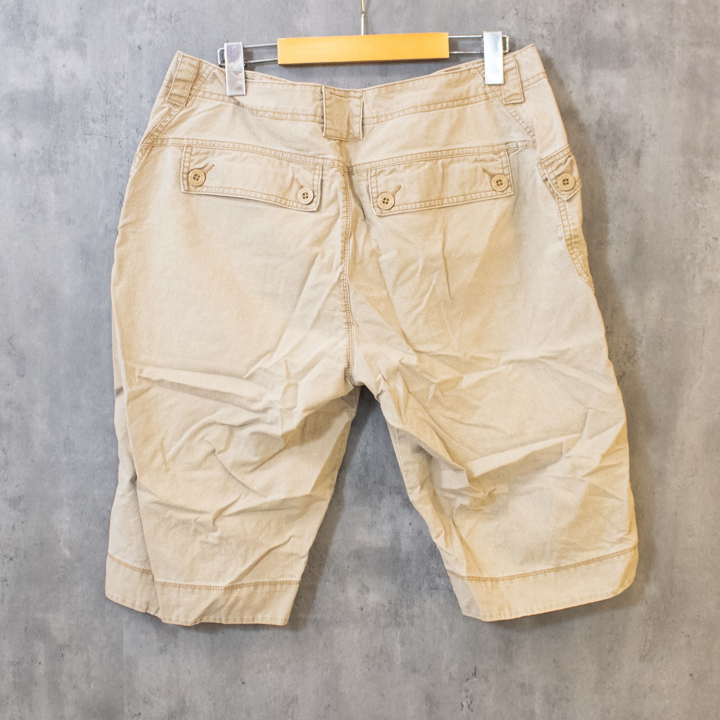 Royal Robbins Y2K 2000s Royal Robbins Front Pocket Baggy Tan Shorts Size US 35 - 4 Thumbnail