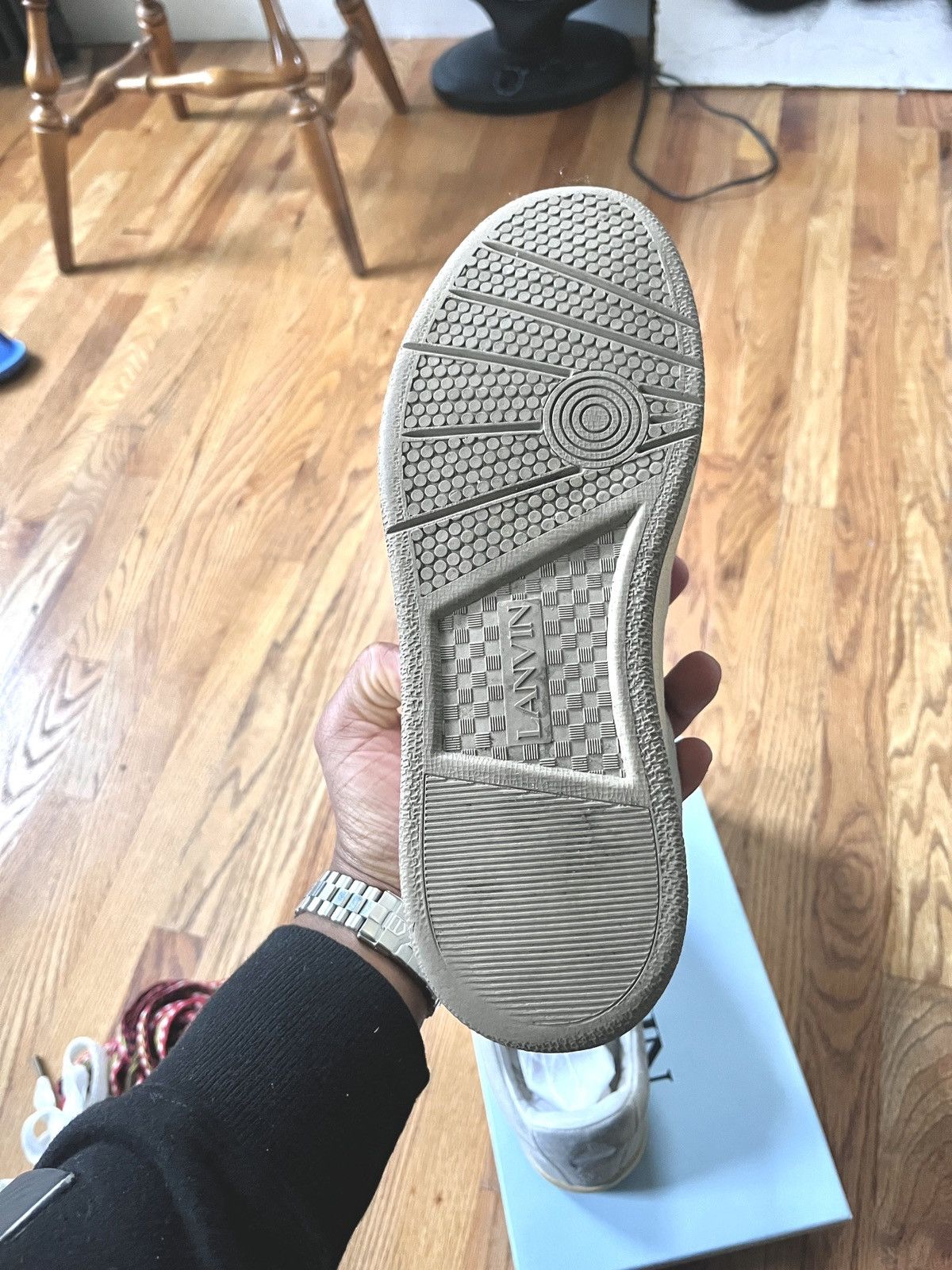Future × Lanvin LANVIN lite curb low top sneakers Size US 10 / EU 43 - 8 Thumbnail