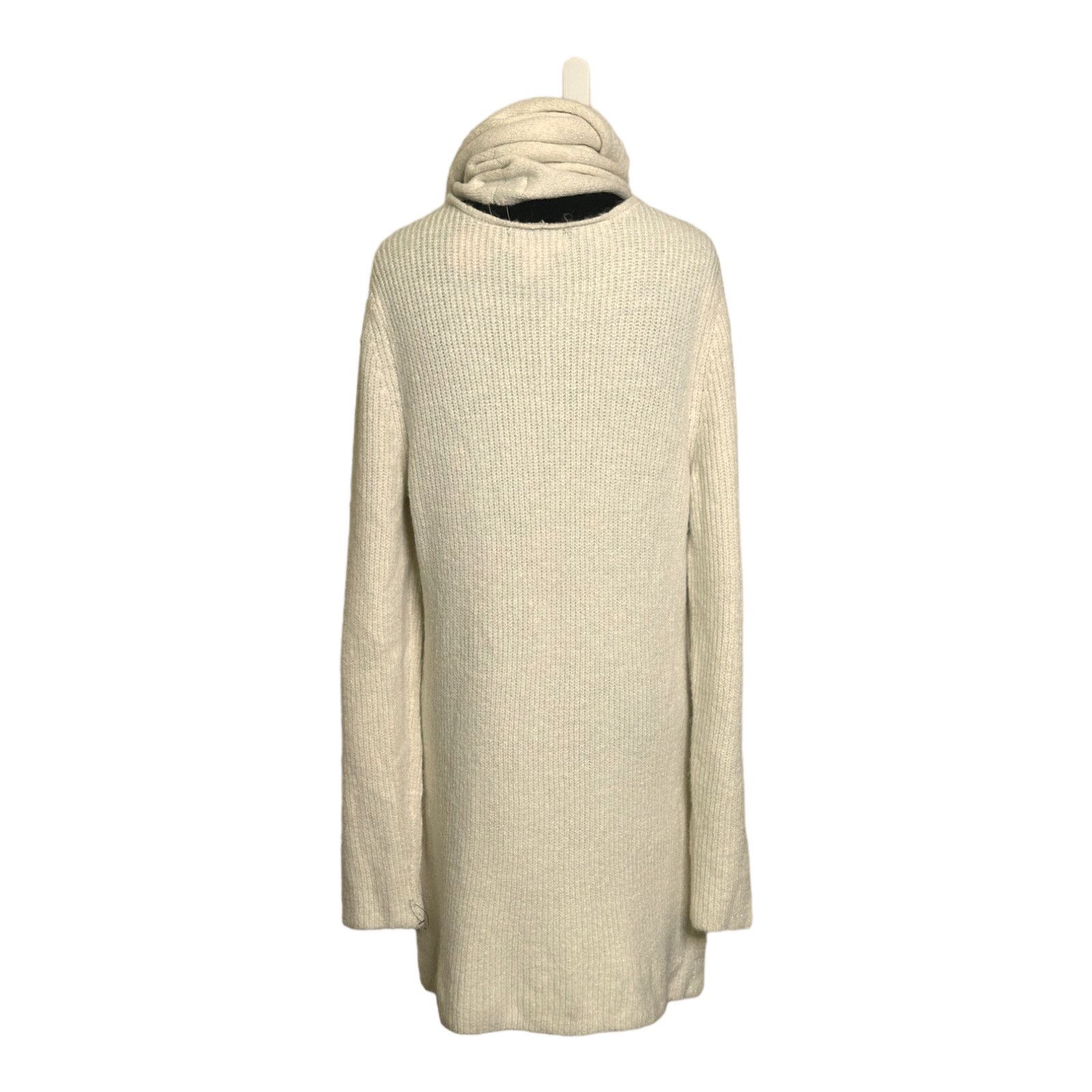 Liz Claiborne Liz Claiborne Pointelle Sweater with Infinity Scarf Size L Size L / US 10 / IT 46 - 2 Thumbnail