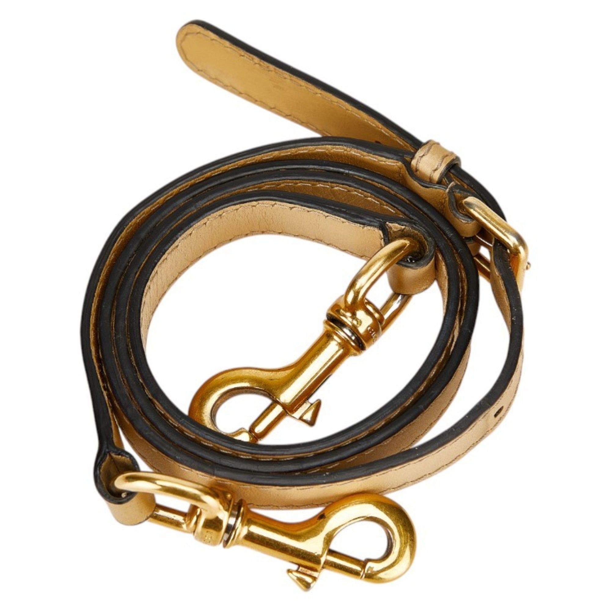 Gucci shoulder strap beige leather women's.