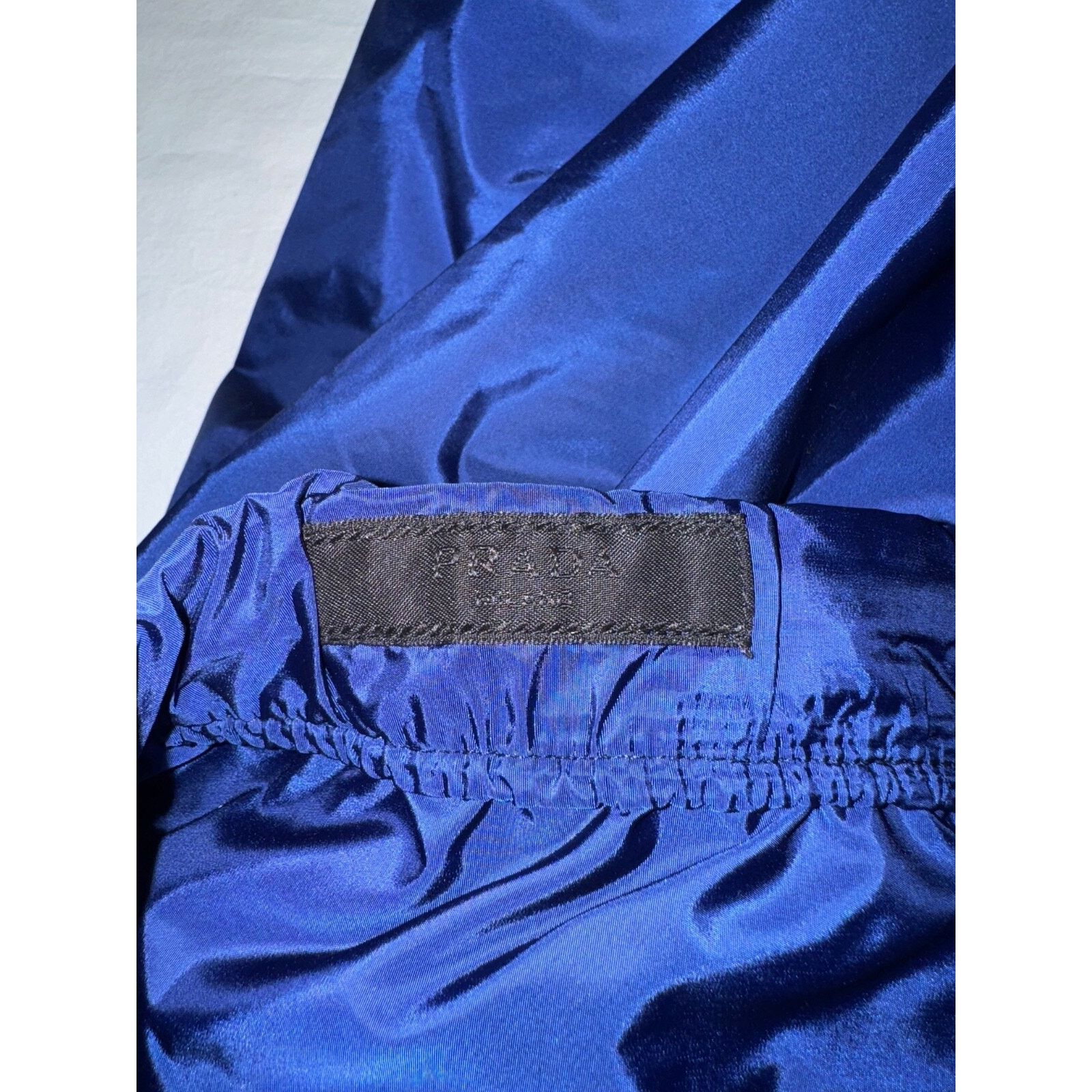 Prada Prada Re-Nylon Blue Nylon Triangle Pocket Classic Bermuda Size US 32 / EU 48 - 10 Thumbnail
