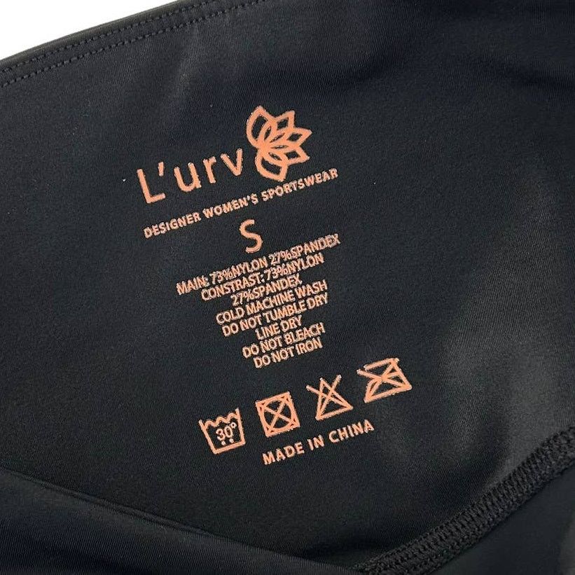 Other Lurv Black Leggings Sz S Size 27" / US 4 / IT 40 - 5 Thumbnail
