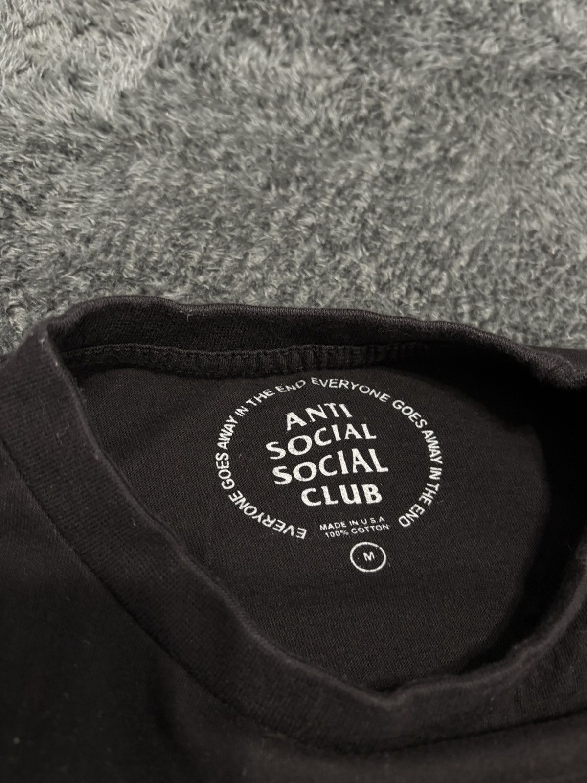 Anti Social Social Club Anti Social Social Club ASSC Spyder Net Big Logo Tee Size US M / EU 48-50 / 2 - 4 Thumbnail