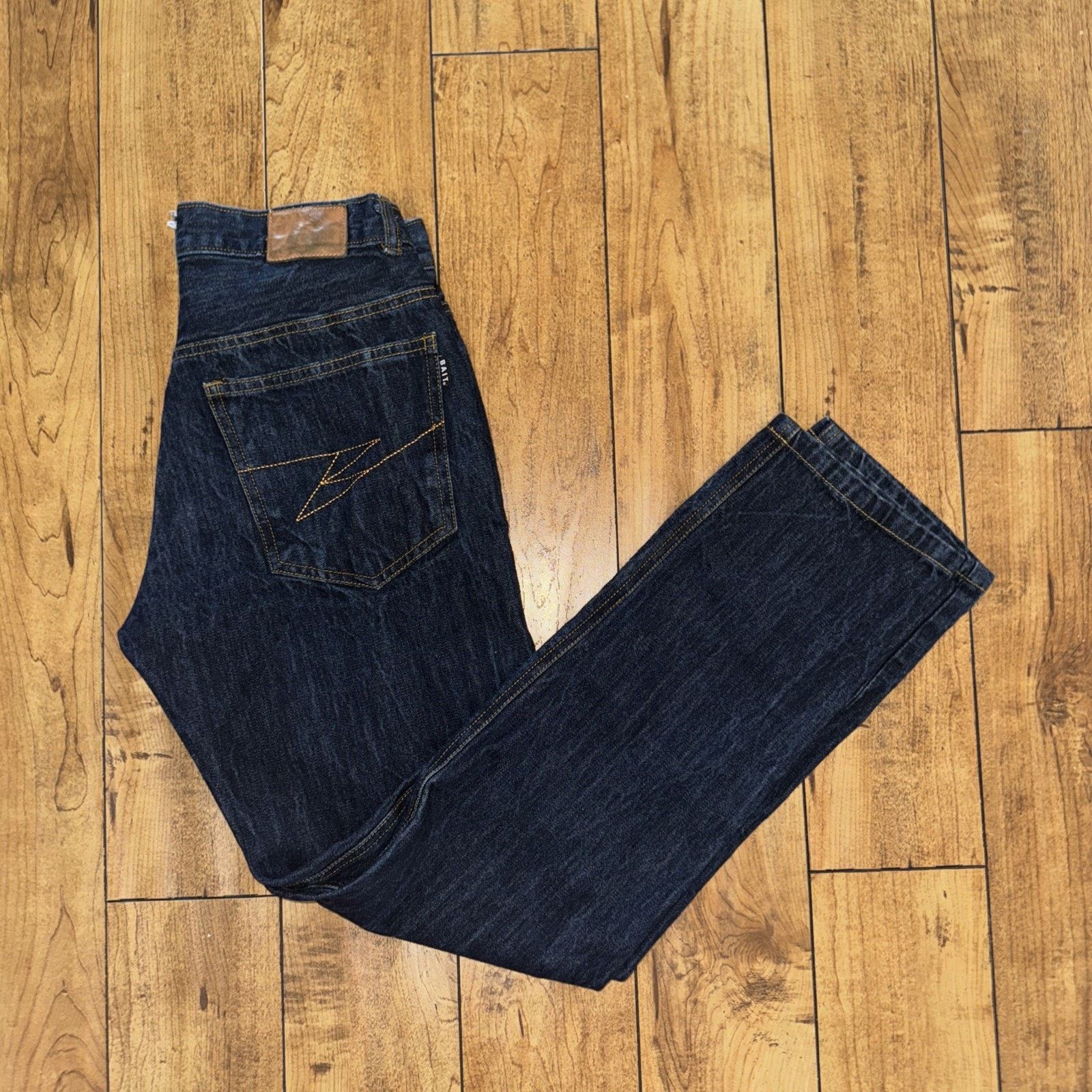 Bait × Hypebeast Bait Denim Jeans Blue 28x29 Streetwear Skater Skinny Jeans Size US 28 / EU 44 - 1 Thumbnail