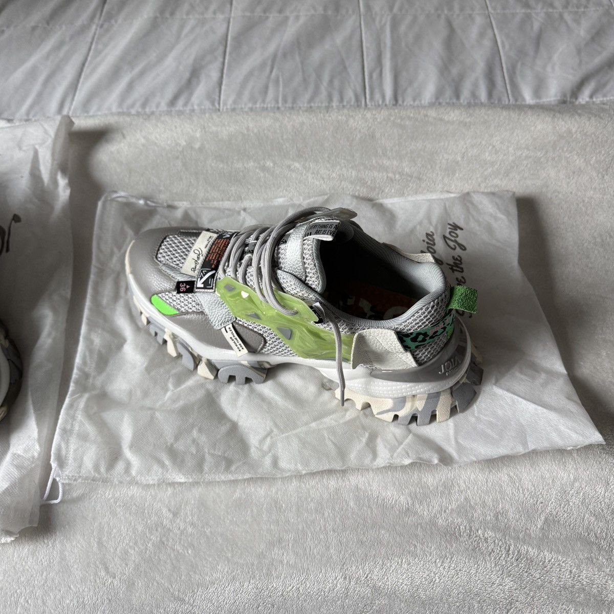 Other Joia Paris Grey Sneakers Size US 10 / EU 43 - 2 Thumbnail