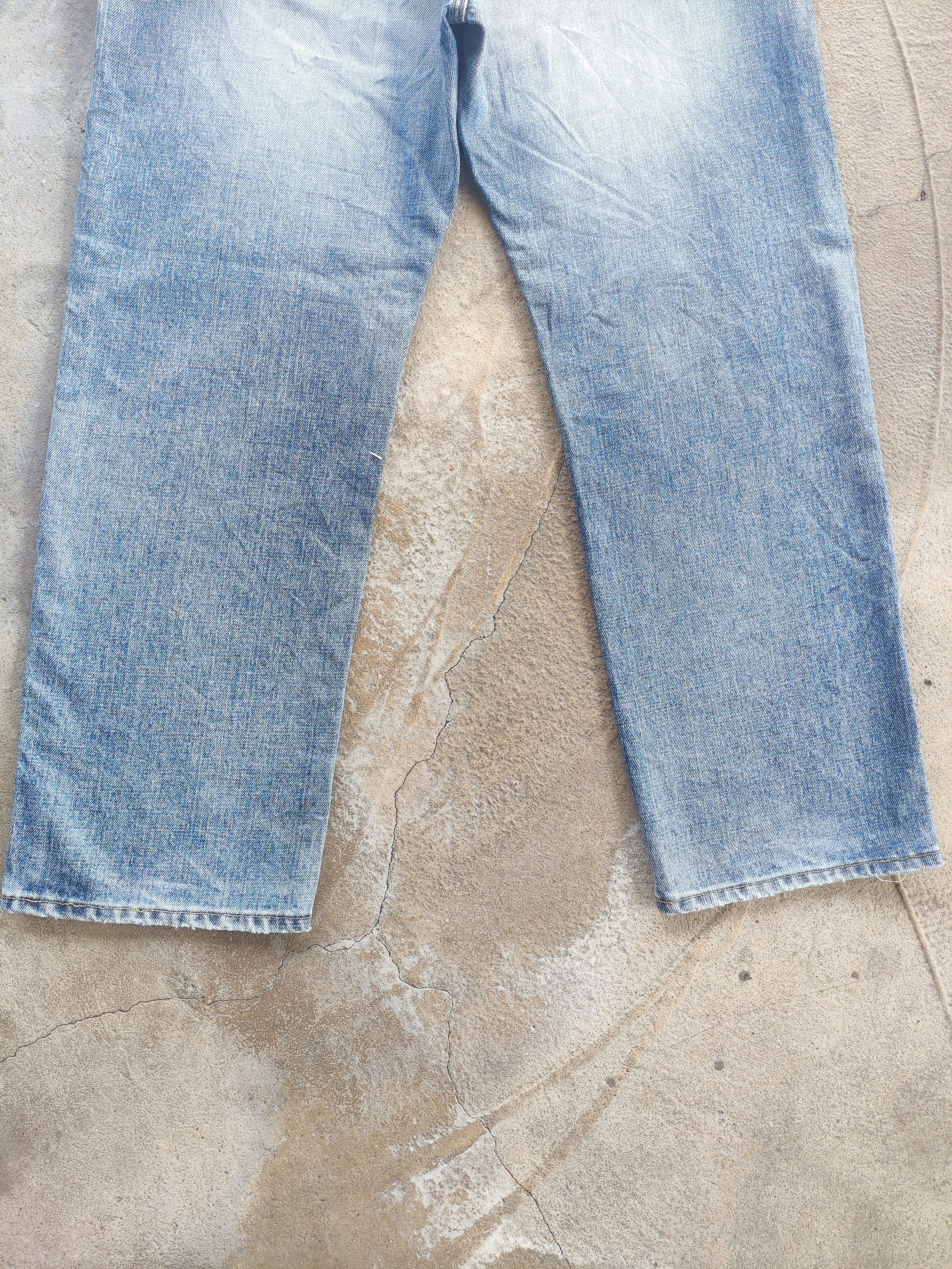 Japanese Brand Vintage Japanese Brand Baggy Denim Distressed Faded Pants Size US 36 / EU 52 - 10 Thumbnail