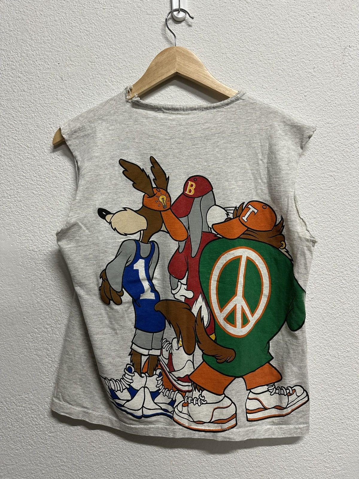 Warner Bros 90s Looney Tunes basketball tank top Size US M / EU 48-50 / 2 - 2 Thumbnail