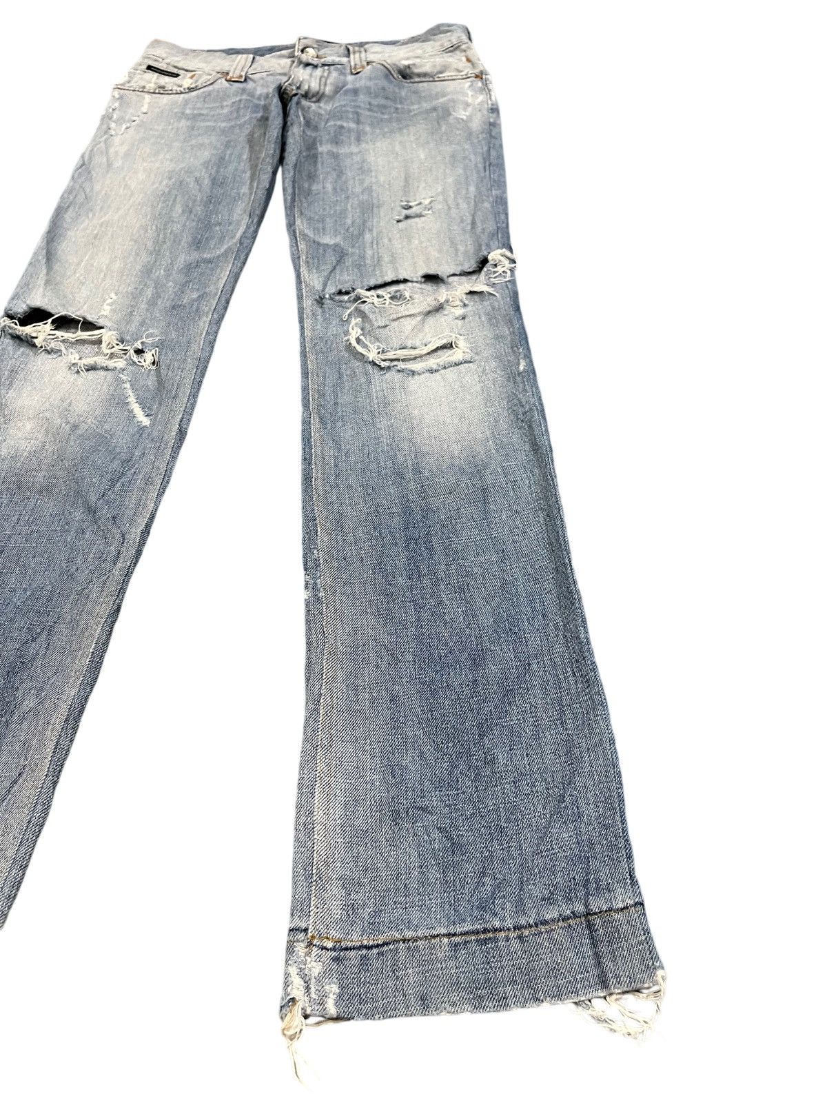 Dolce & Gabbana Vintage Dolce&Gabbana Distressed Denim Size US 31 - 3 Thumbnail