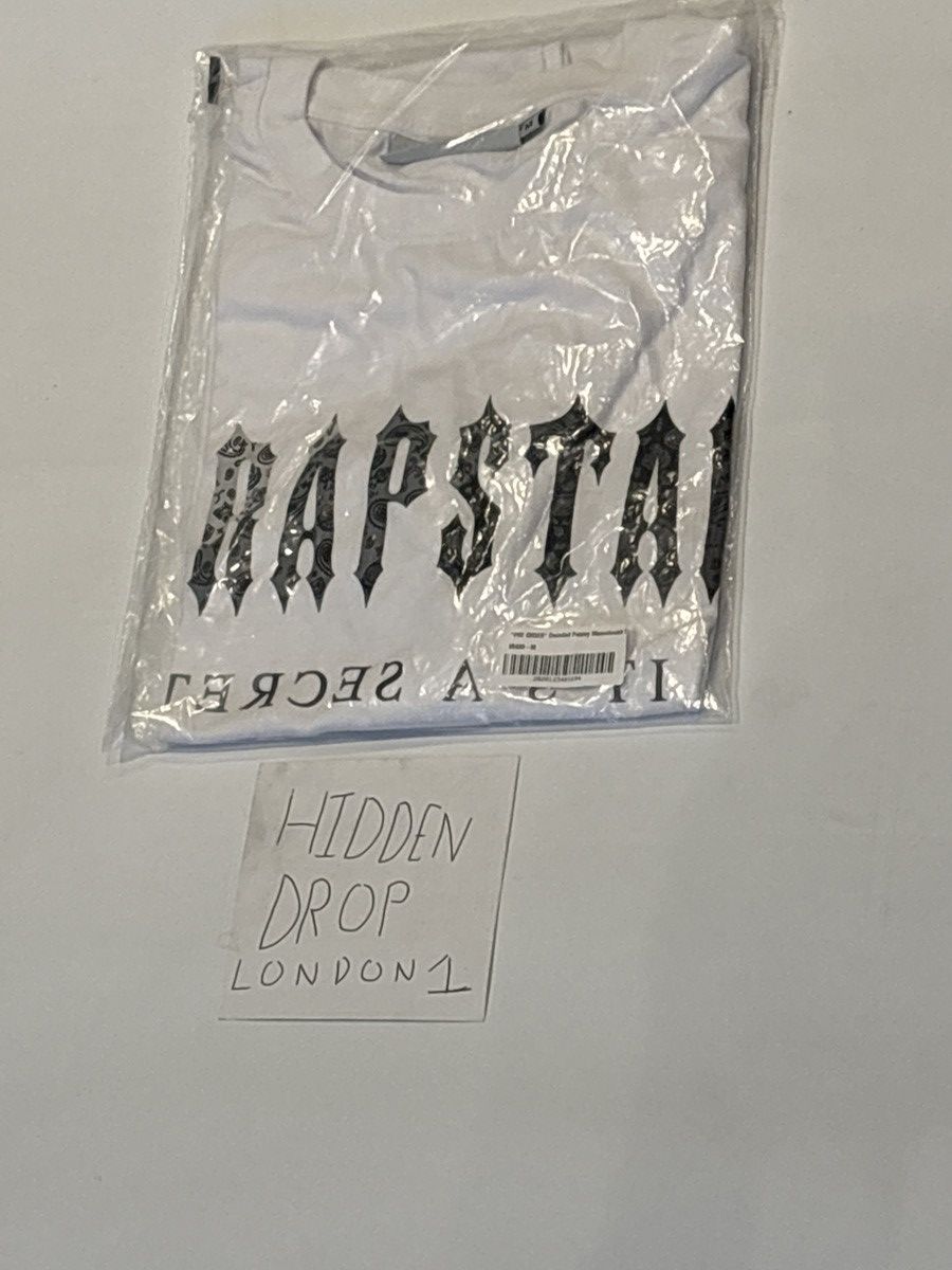 Trapstar London Trapstar Decoded Paisley Monochrome Tee Size US M / EU 48-50 / 2 - 1 Thumbnail