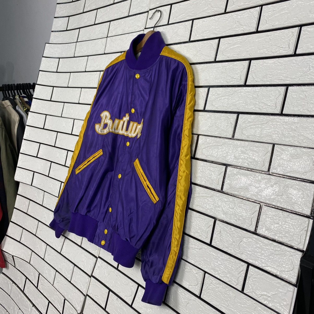 Toyo Enterprises 🔥VINTAGE SATIN BOMBER JACKET BUTWIN MADE IN USA Size US L / EU 52-54 / 3 - 2 Thumbnail