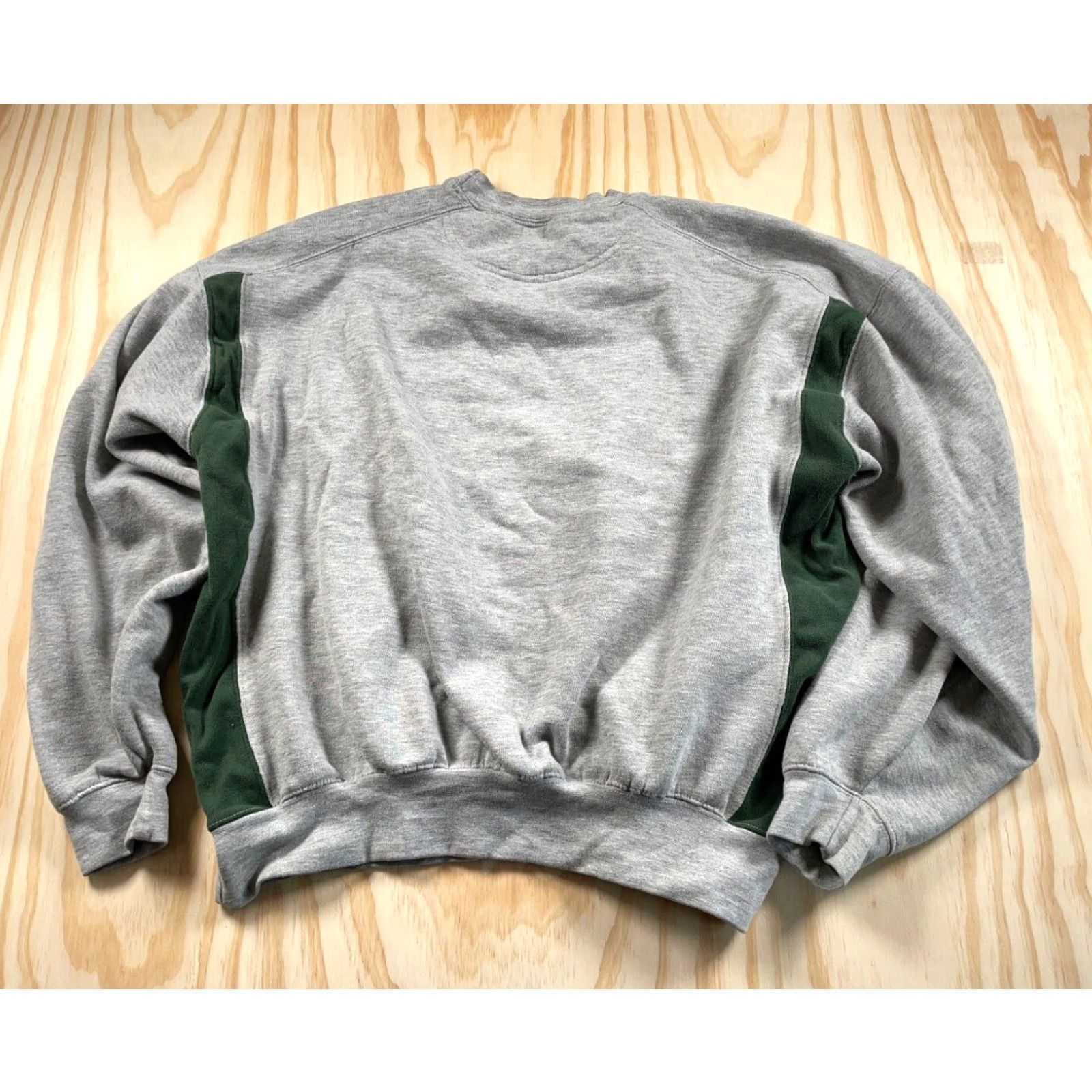 Vintage VINTAGE Michigan Pinconning High School Spartans Sweatshirt Adult XL Gray Crewneck Retro 90s College Logo Heavyweight Size US XL / EU 56 / 4 - 2 Thumbnail