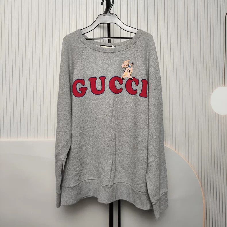 Gucci Gucci Gray Sweatshirt - dmc Size US XS / EU 42 / 0 - 1 Thumbnail